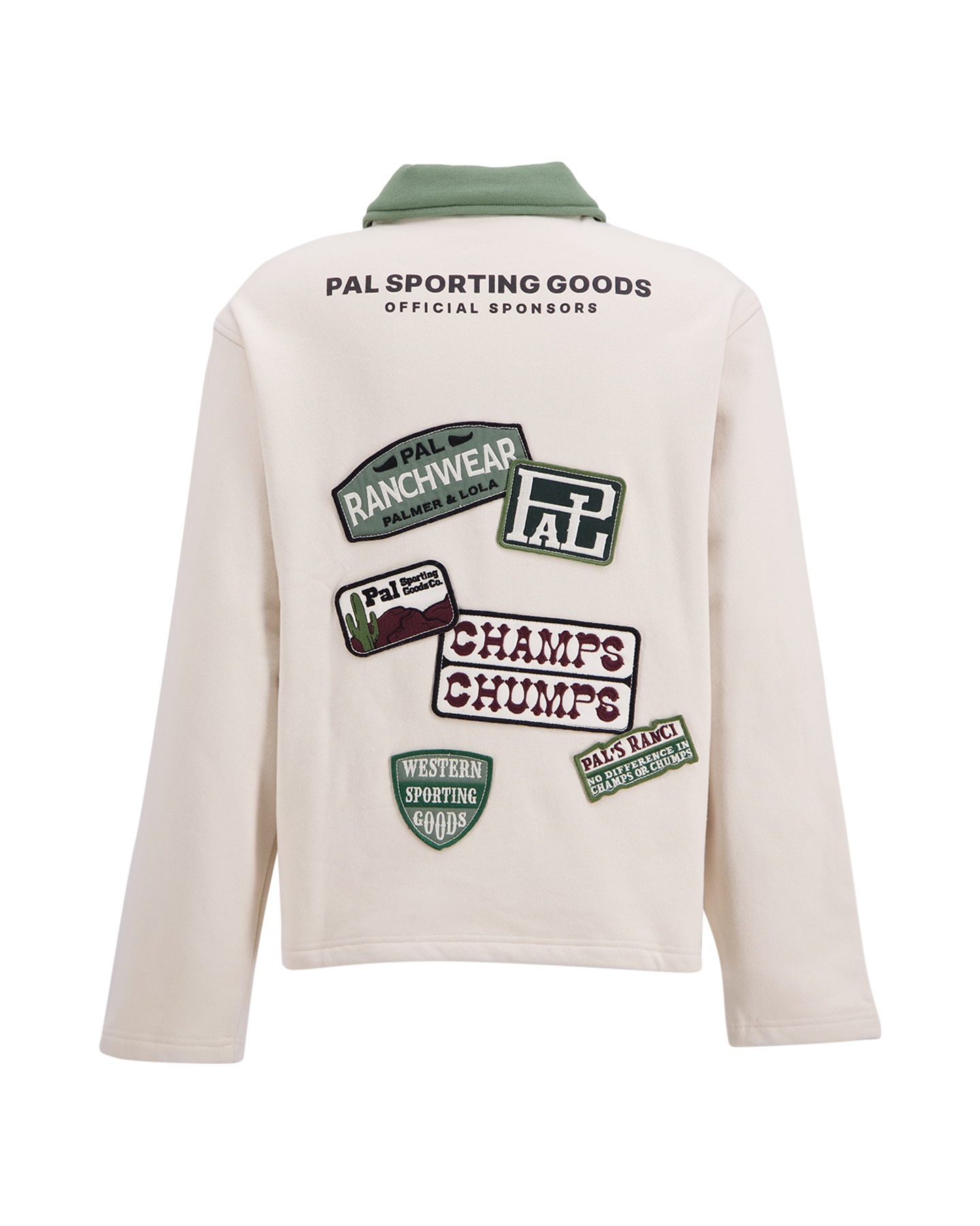PAL Sporting Goods Official Sponsors Half Zip Marshmallow BEIGE 1