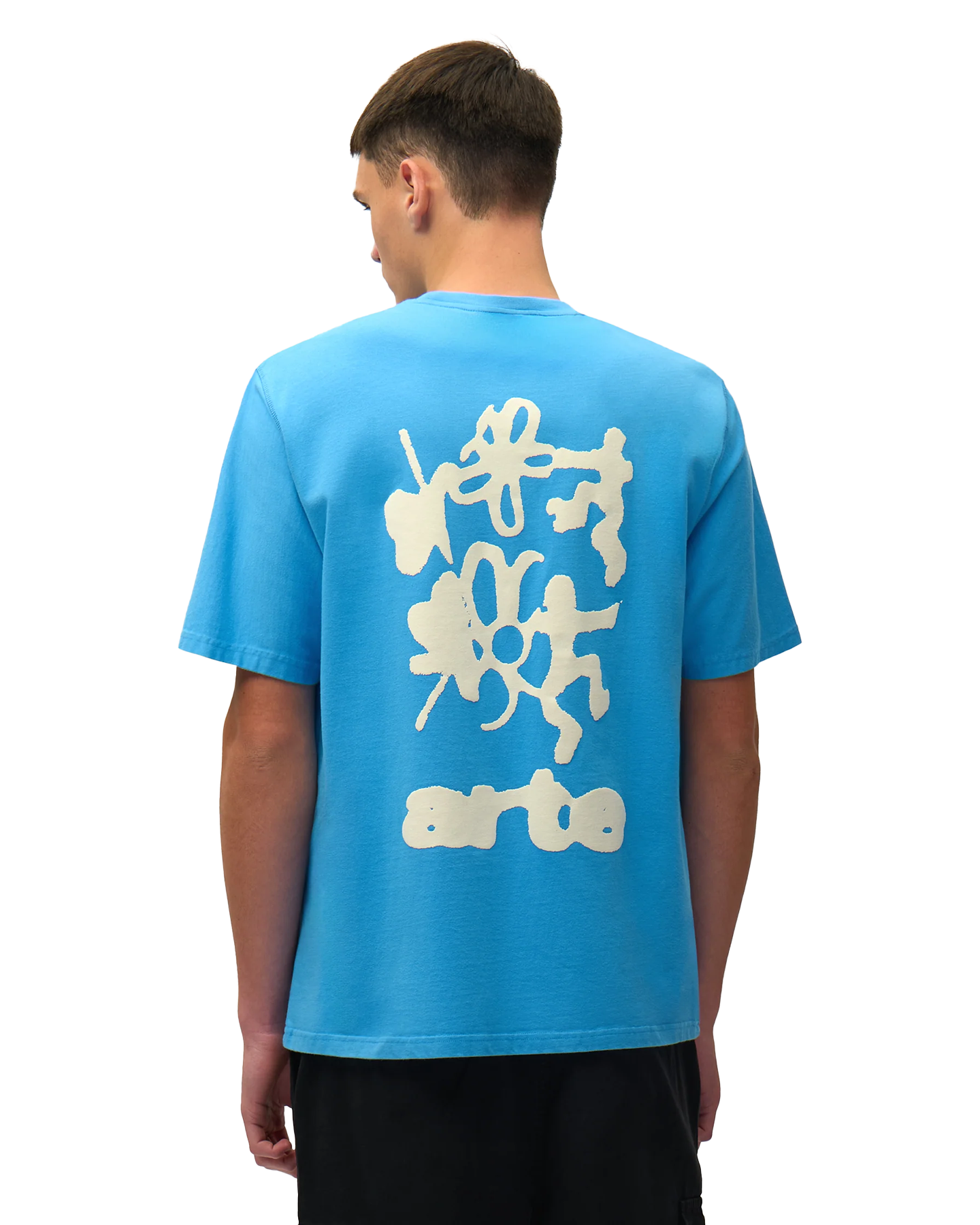 Arte Antwerp Blurry Back Print BLAUW 3