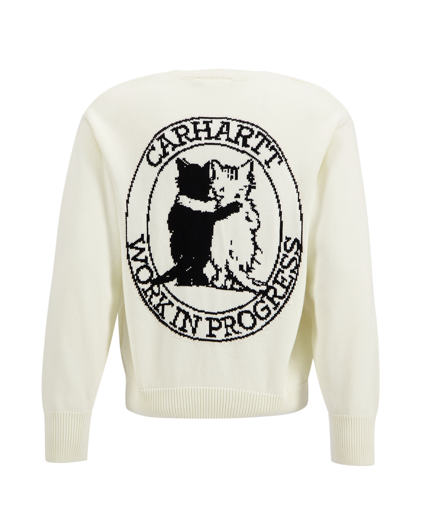 Carhartt W' Hugging Cats Sweater ZWART 1