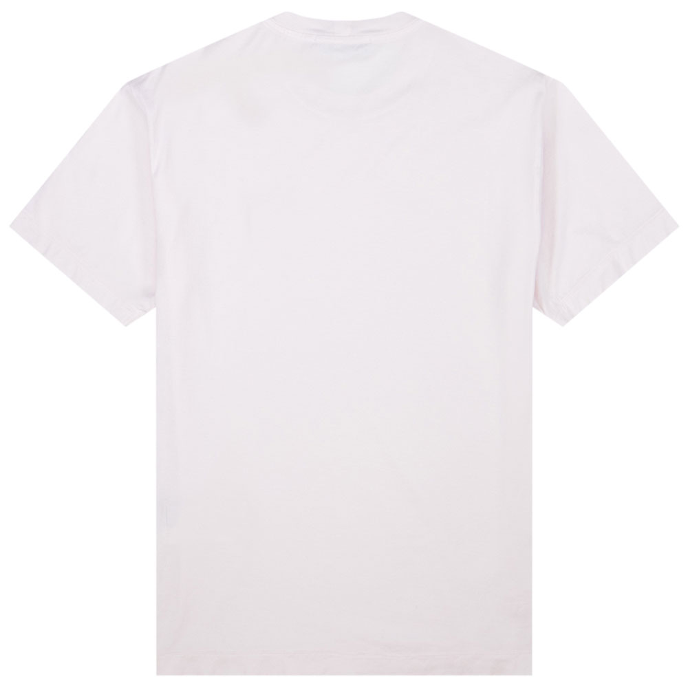 Stone Island 24113 Cotton Jersey Garment Dyed T-Shirt ROSE 1