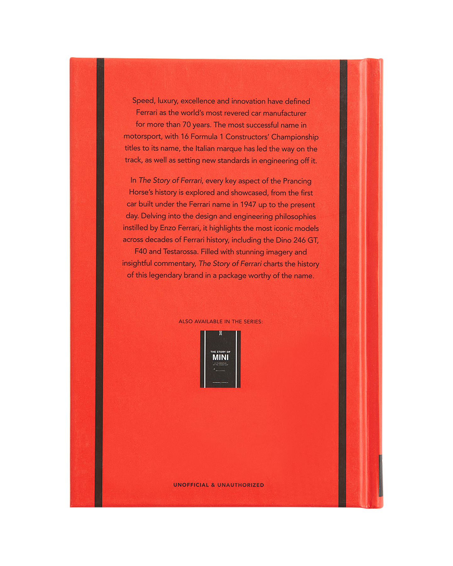 Boeken The Story of Ferrari GEEN KLEUR 2