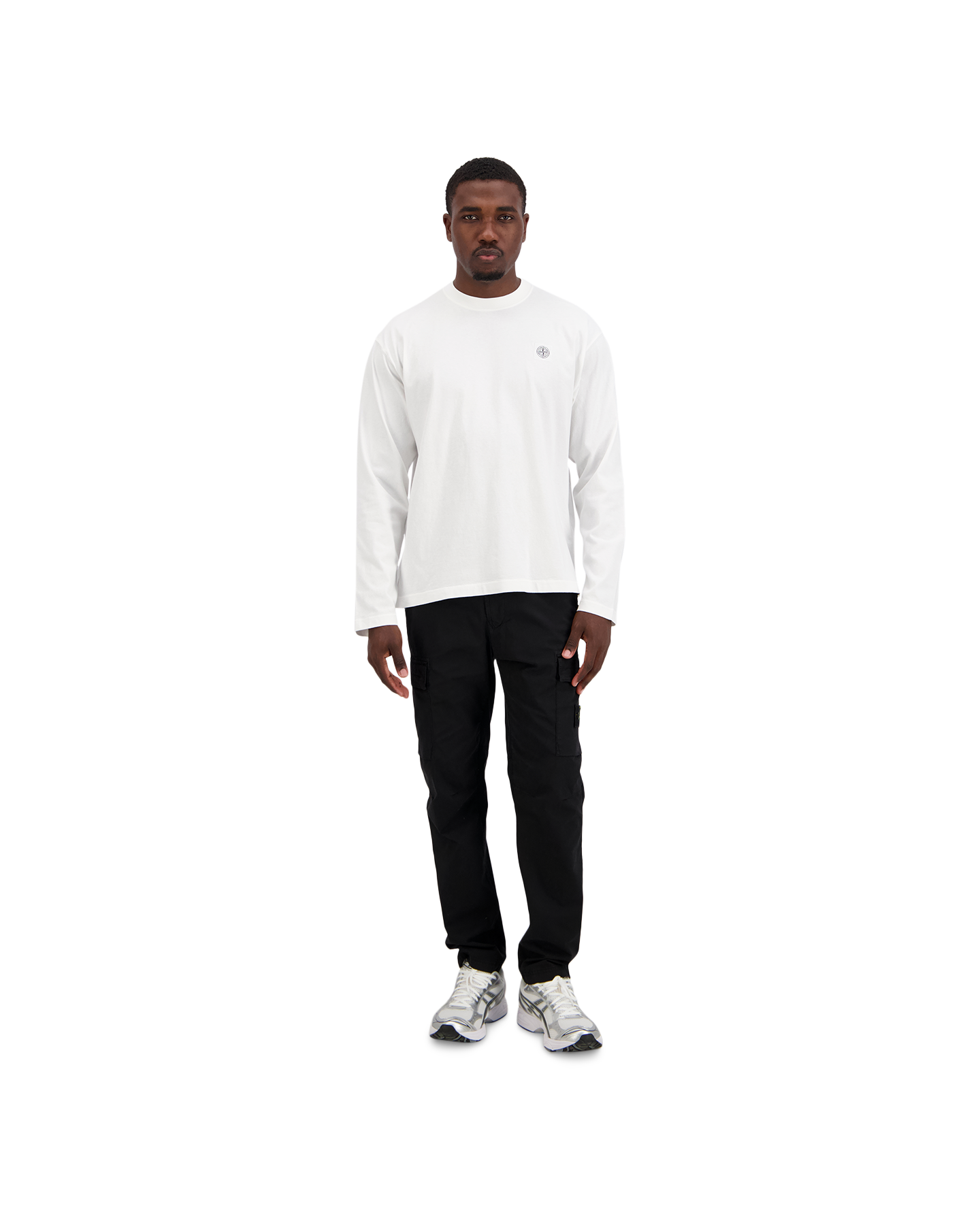 Stone Island 2100007 T Shirt Ls WIT 3