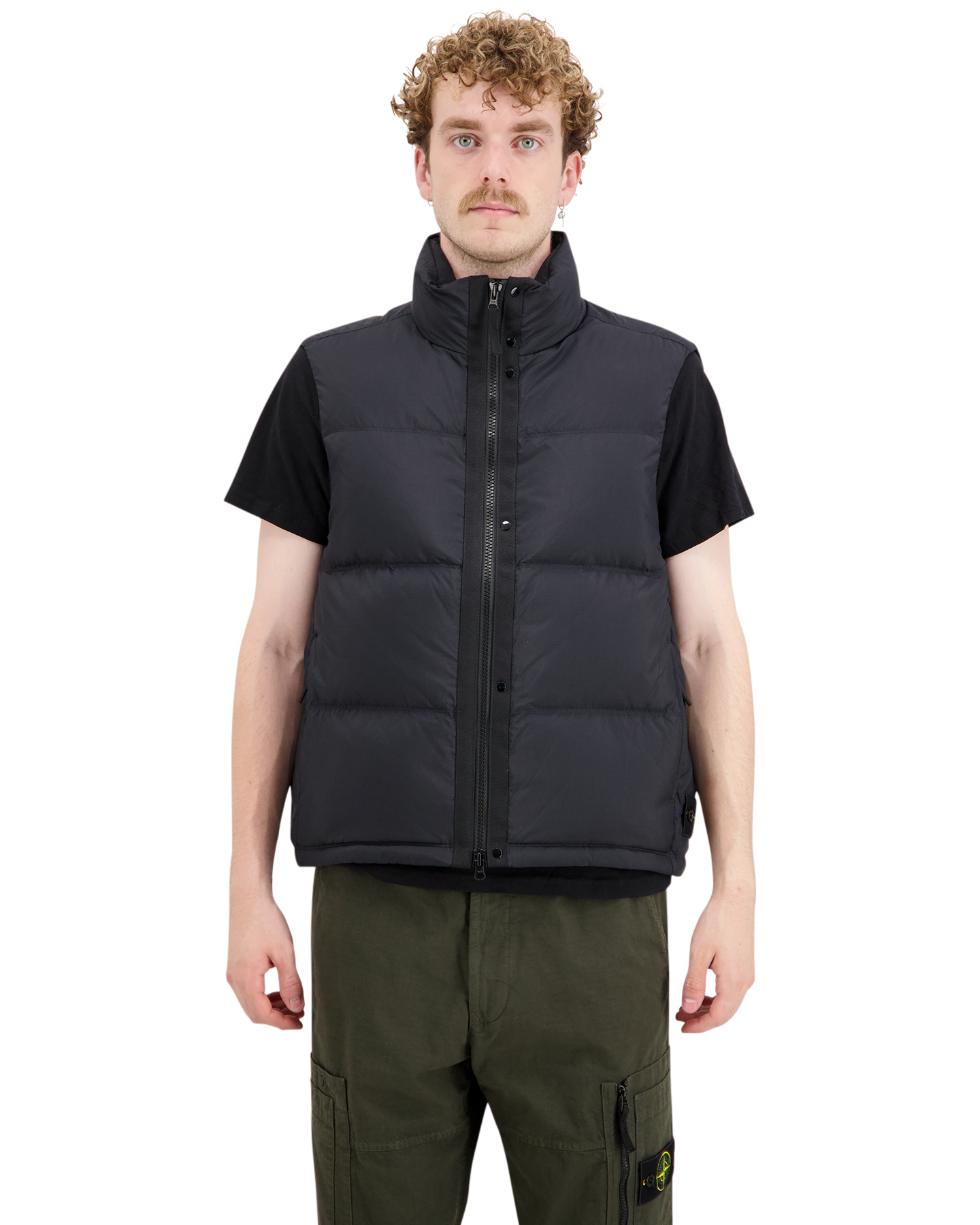Stone Island G100004 Bodywarmer ZWART 3