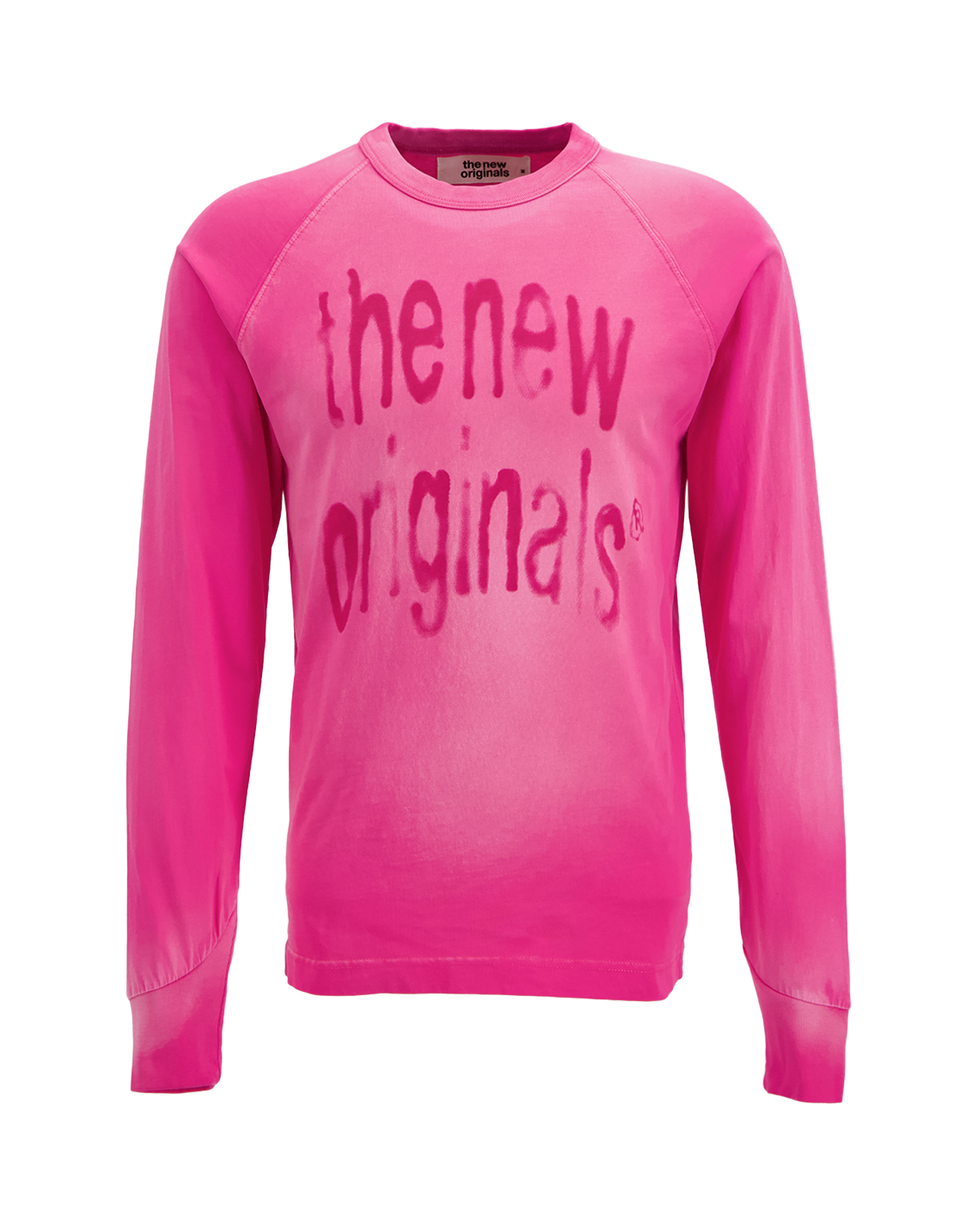 The New Originals Airbrushed Big Logo Raglan Longsleeve PAARS 1