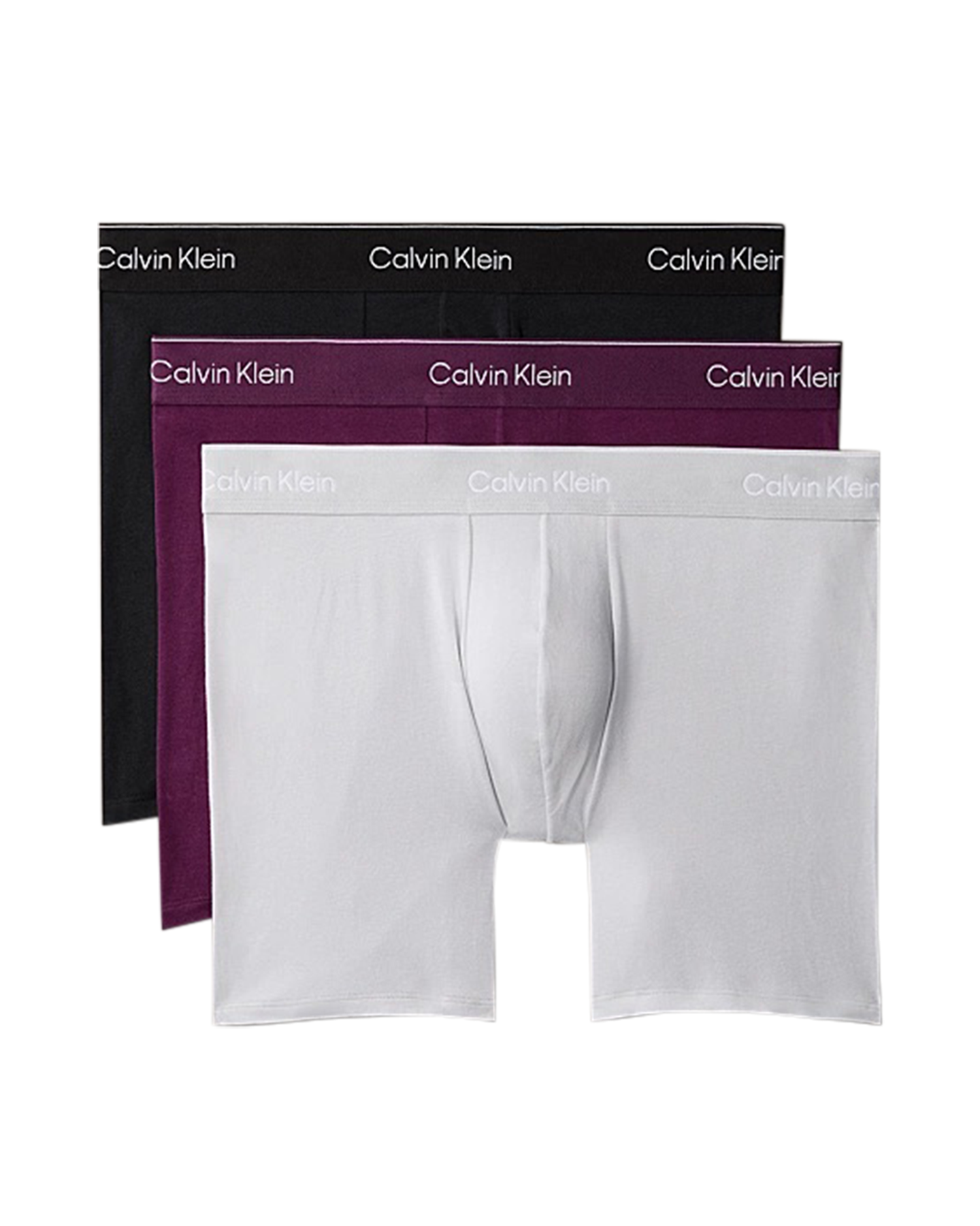 Calvin Klein Boxer Brief 3 Pk ZWART 1
