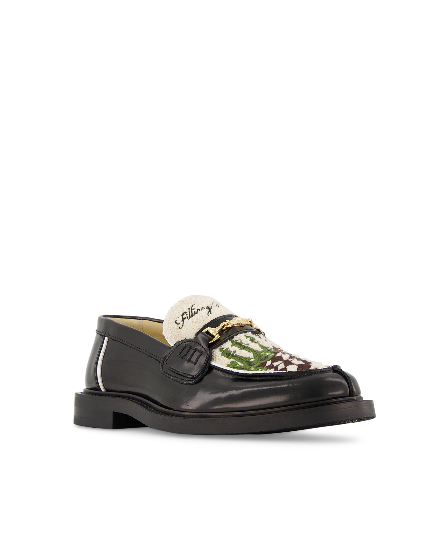 Filling Pieces Loafer Chess ZWART 2