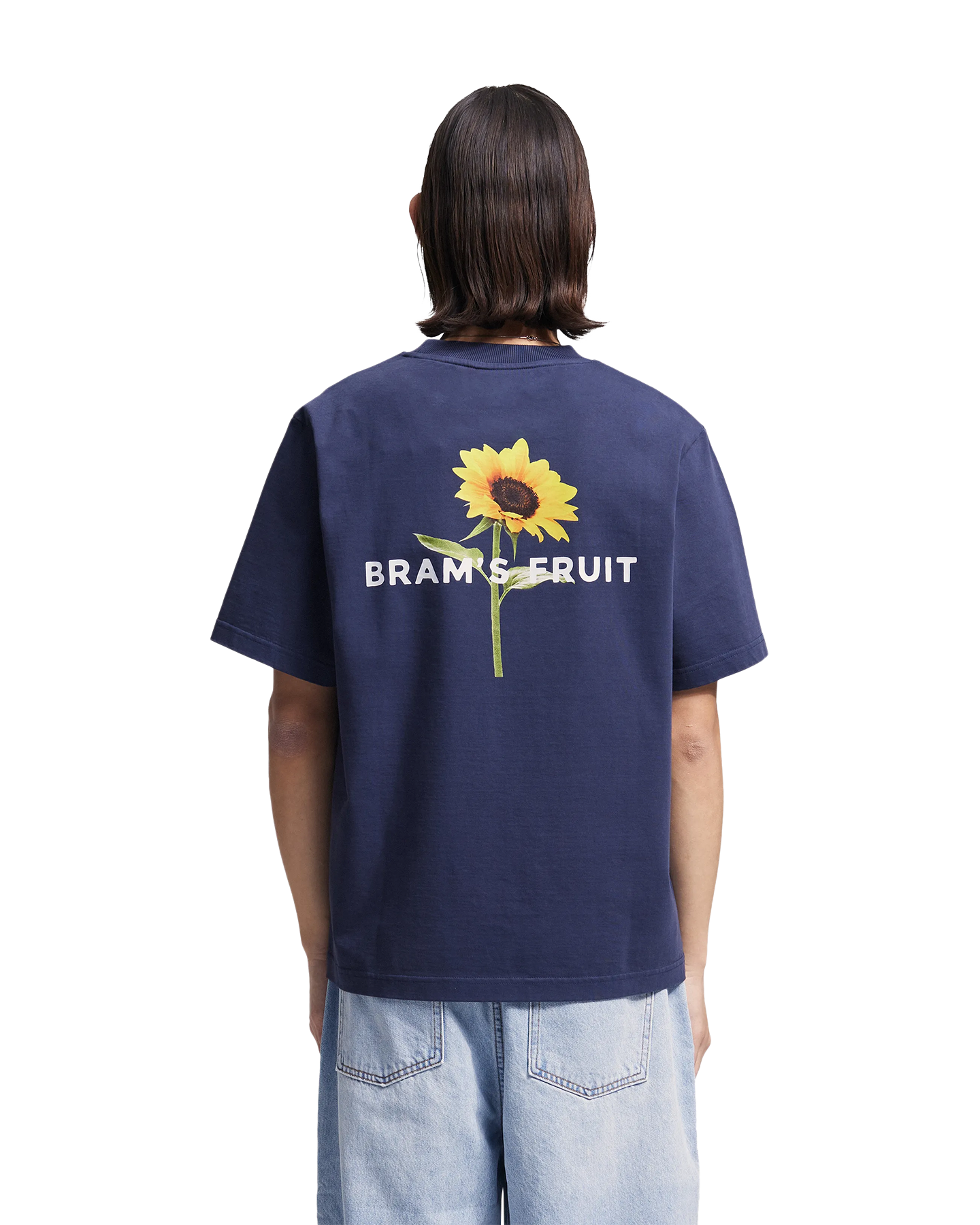 Brams Fruit Sunflower T-shirt DONKERBLAUW 3