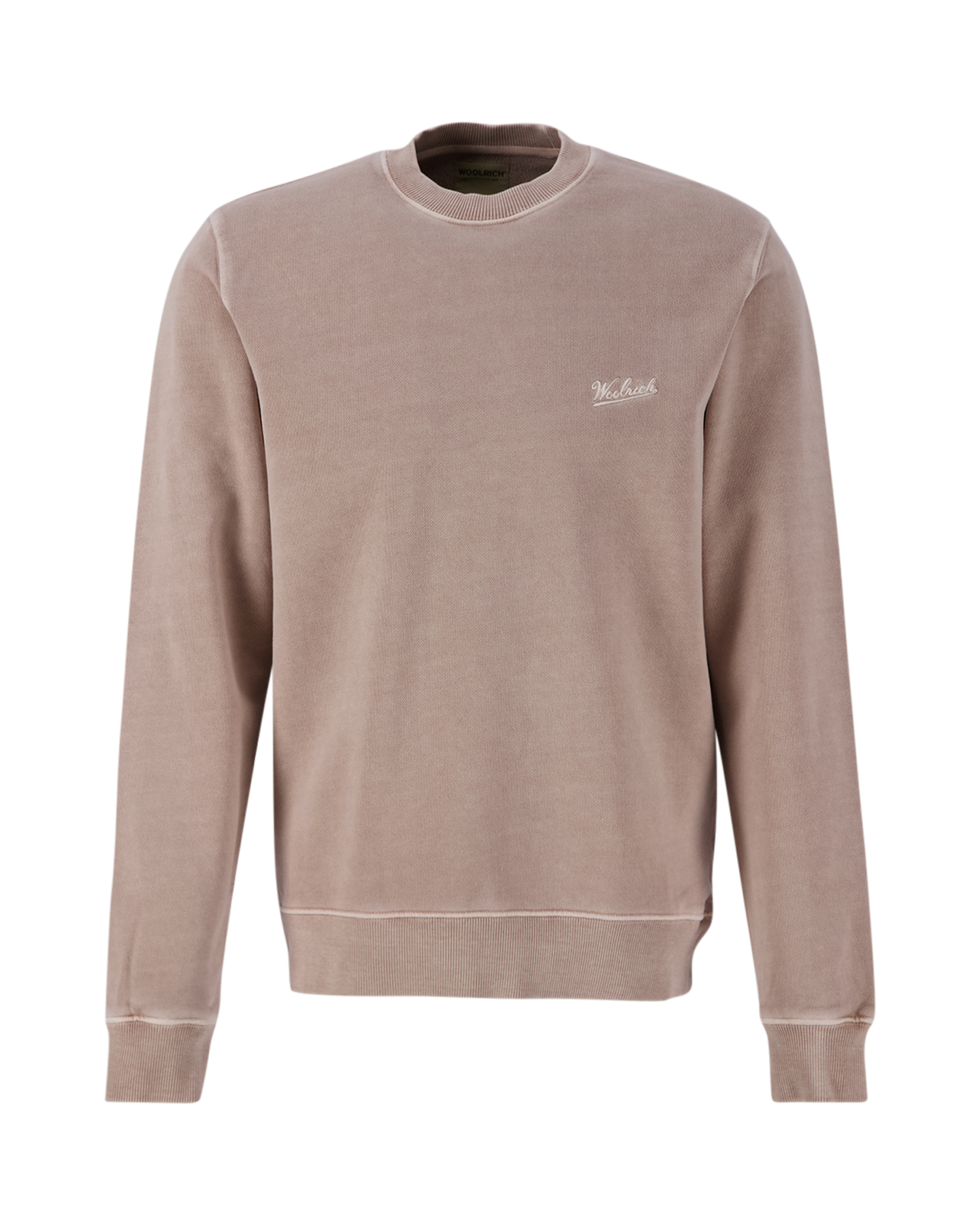 Woolrich Garment Dyed Crewneck BEIGE 1