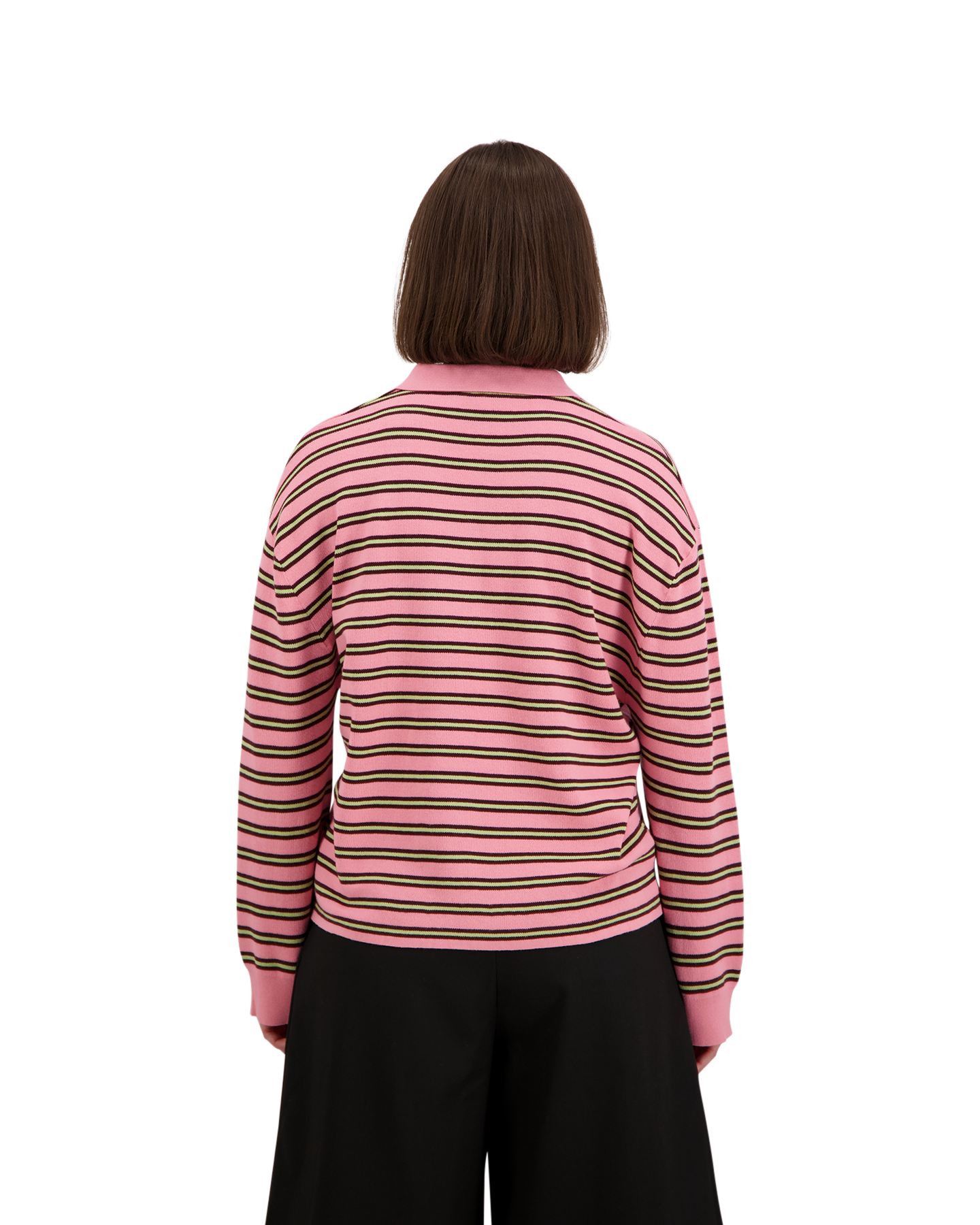 Boii Studios Adanne Polo Knit ROSE 4