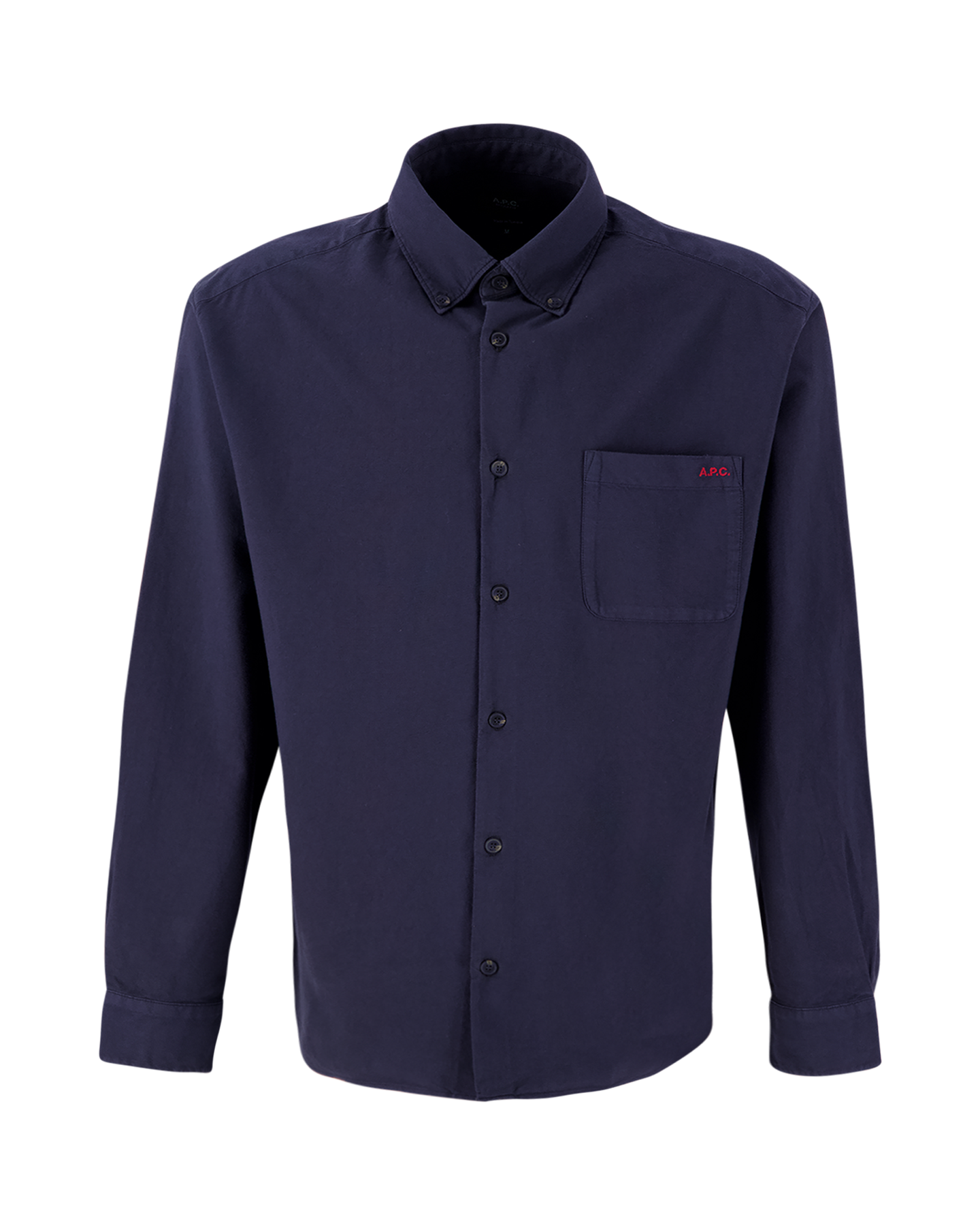 A.P.C. Chemise Mateo Logo DONKERBLAUW 1