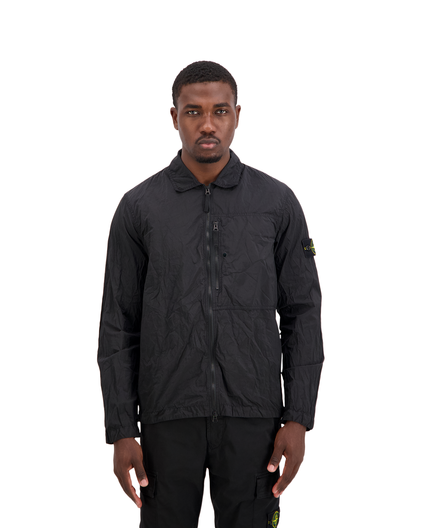 Stone Island 1200041 Overshirt ZWART 4