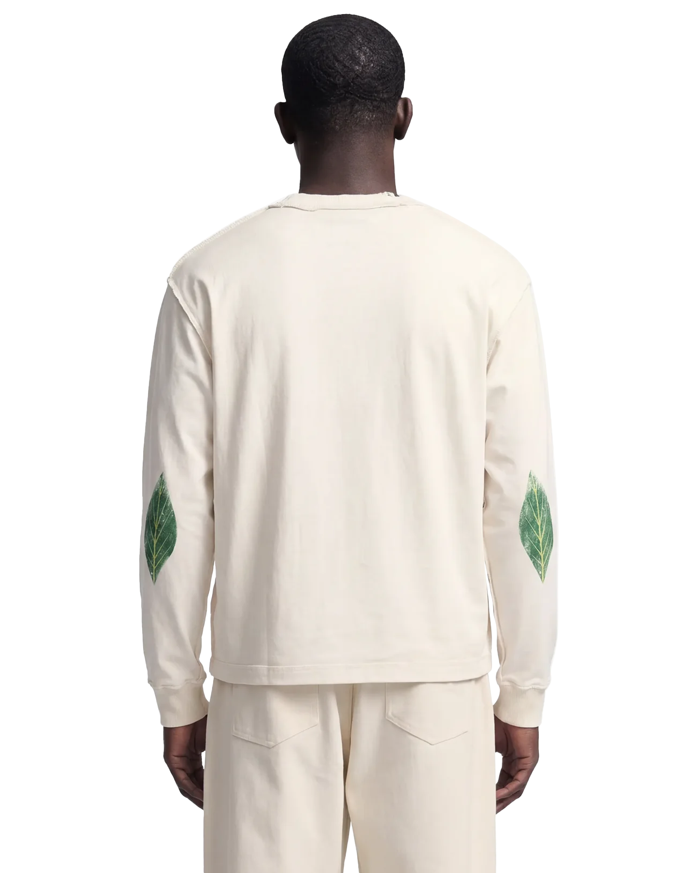 Brams Fruit Distressed Leaf Longsleeve WIT 4