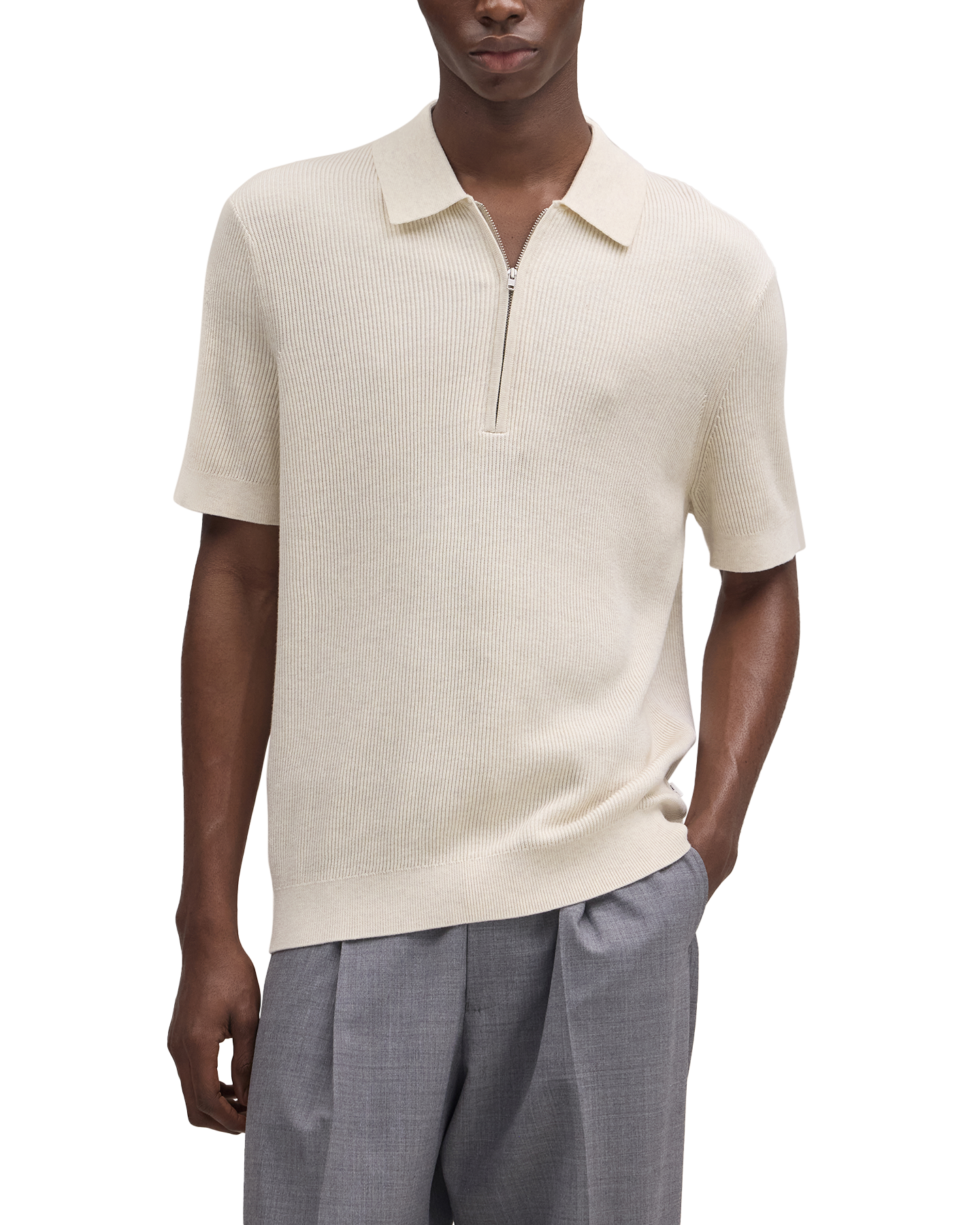 NN.07 Hansie Ss Zip 6600 BEIGE 3