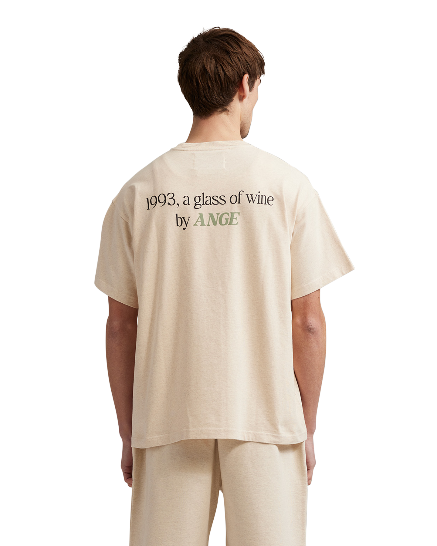 Ange Projects Gow Classic T Shirt BEIGE 3