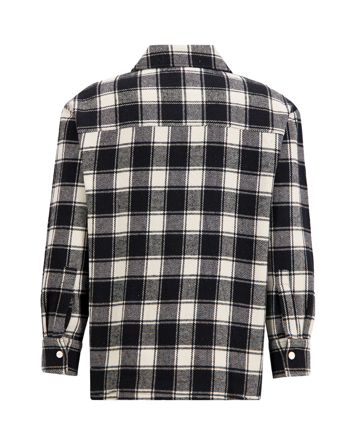 Brams Fruit Flanel Overshirt ZWART 2