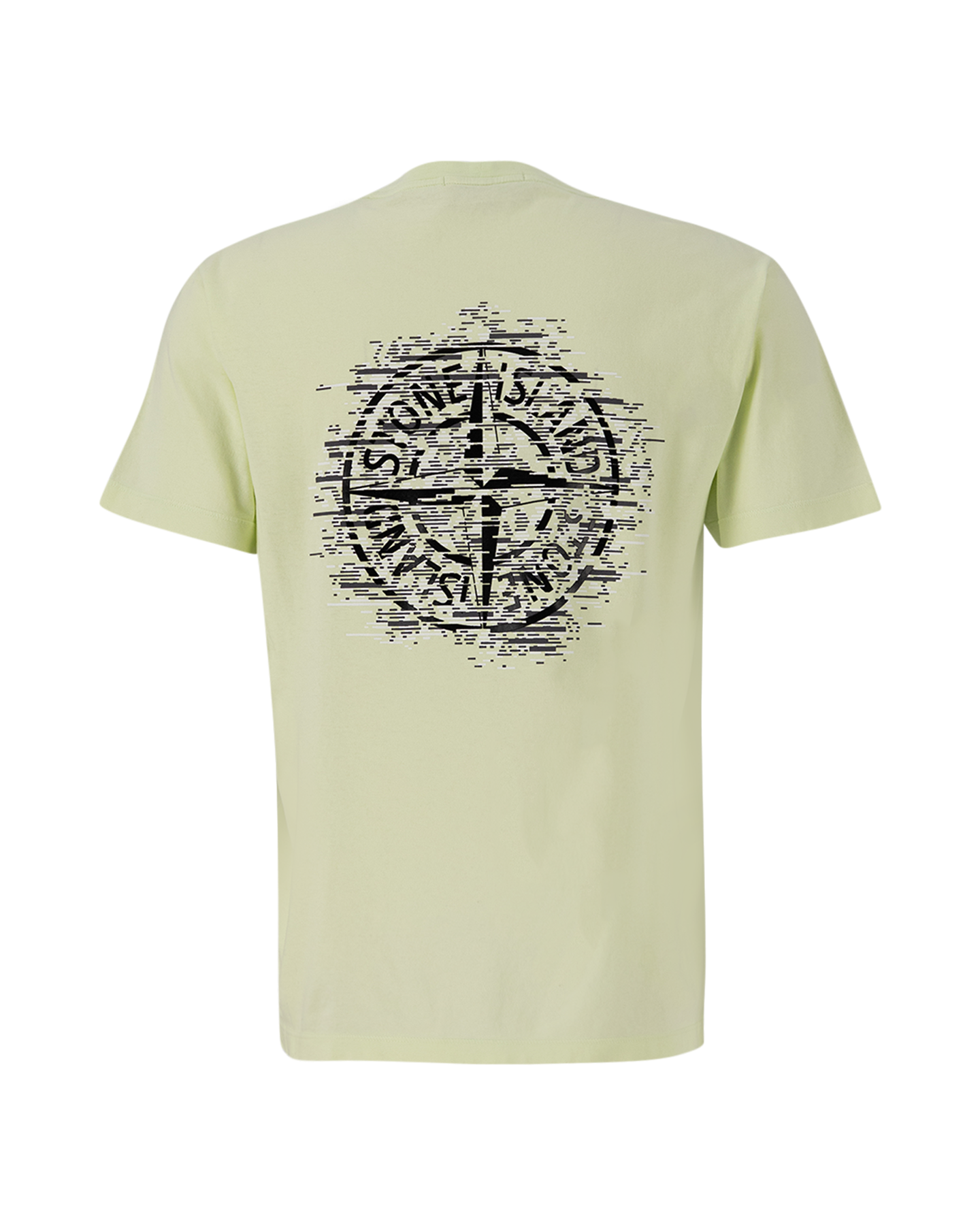 Kruipen basketbal Aardappelen Stone Island 2NS89 Cotton Backprint T-Shirt Groen | Coef Men