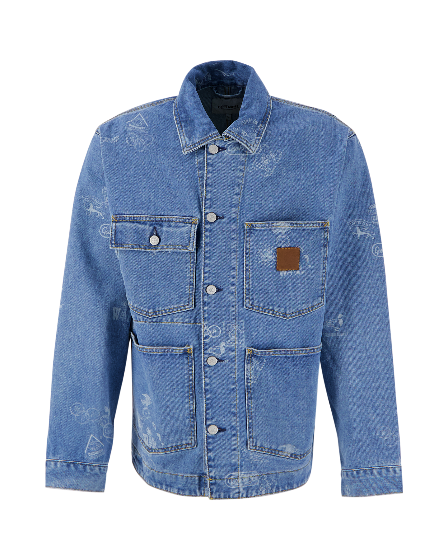 Carhartt WIP Stamp Jacket BLAUW 1