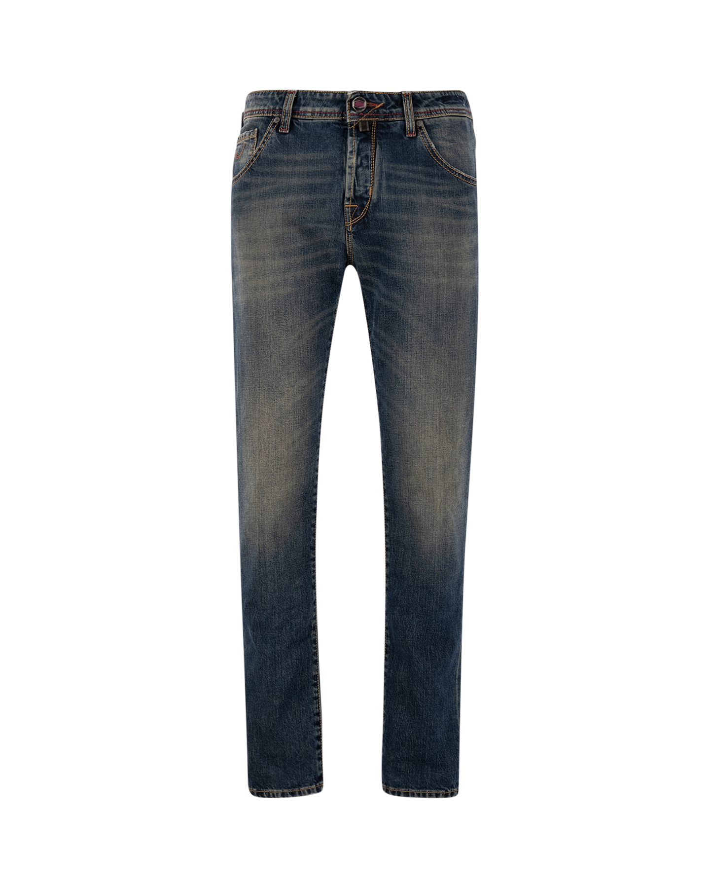 Jacob Cohen Scott Light-Blue Cropped Carrot-Fit Jeans 624D DENIM 1