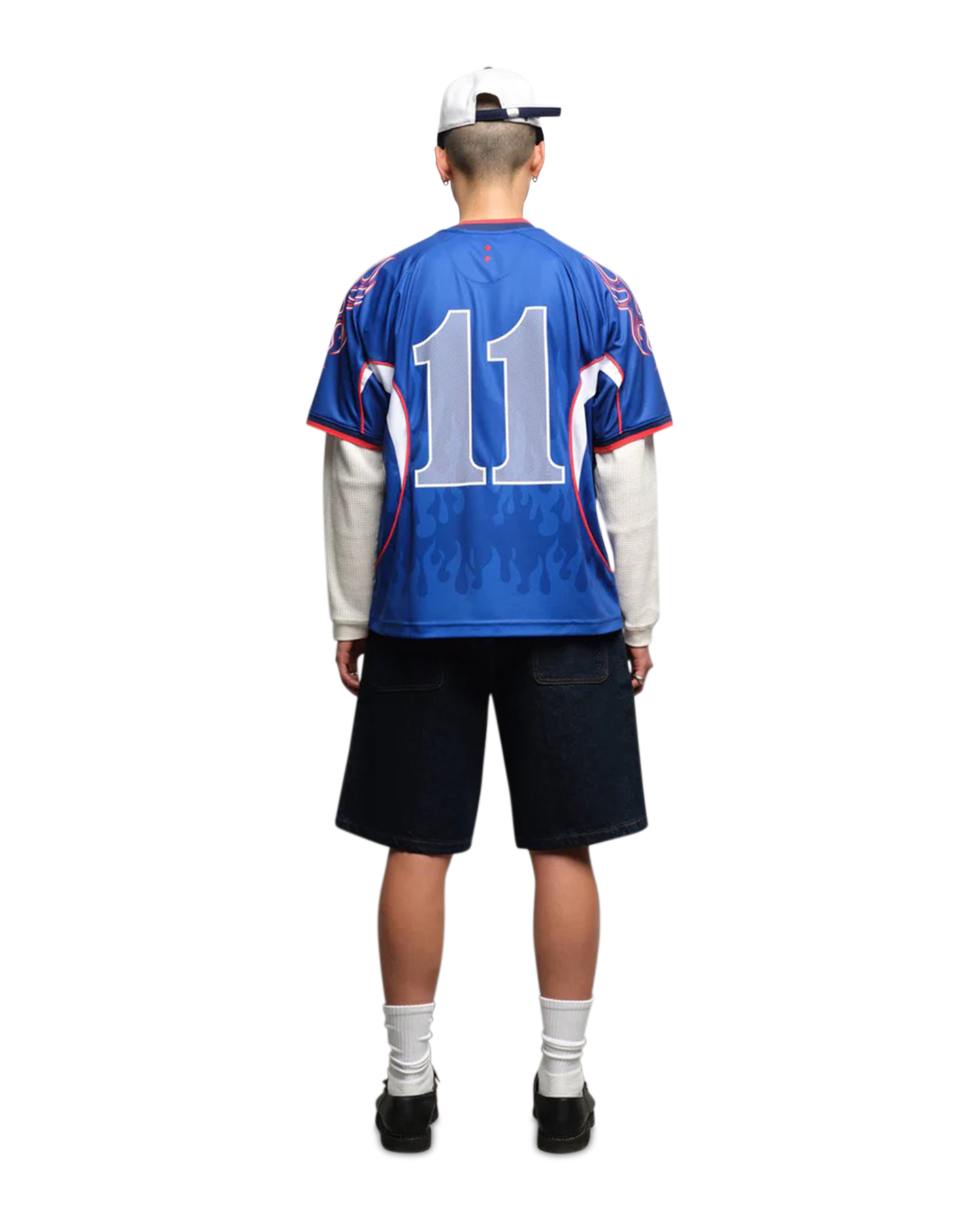 about:blank Football Jersey DONKERBLAUW 4