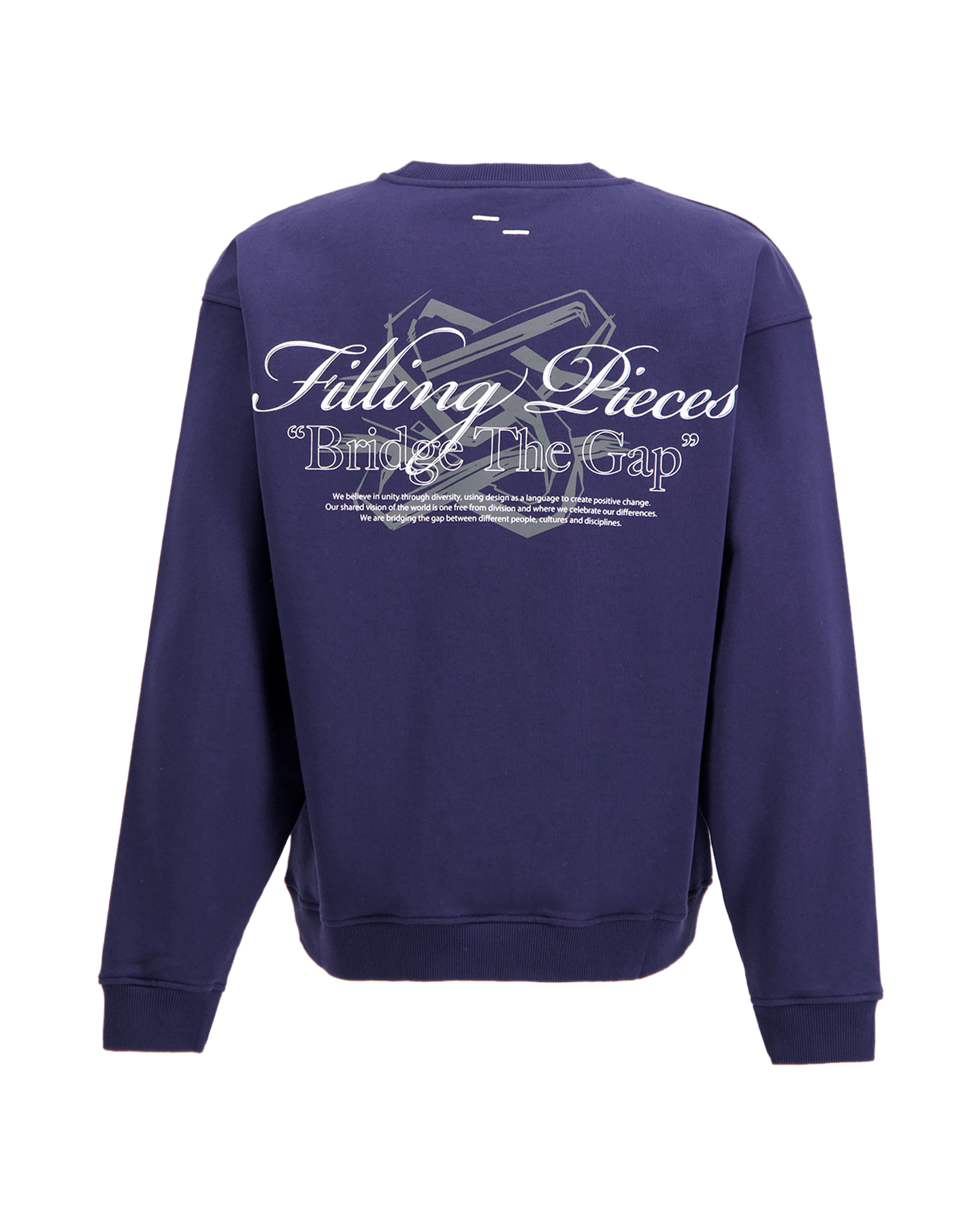 Filling Pieces Sweatshirt Bridge The Gap BLAUW 1
