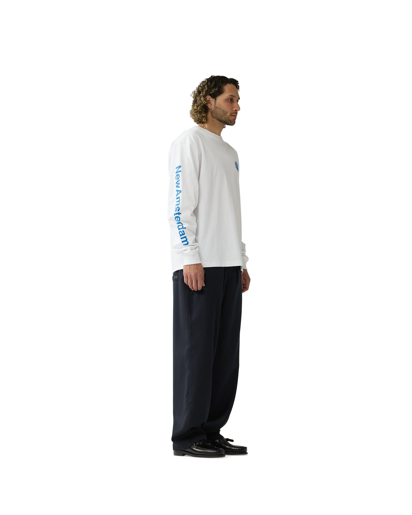 New Amsterdam Surf Association Logo Longsleeve WIT 5
