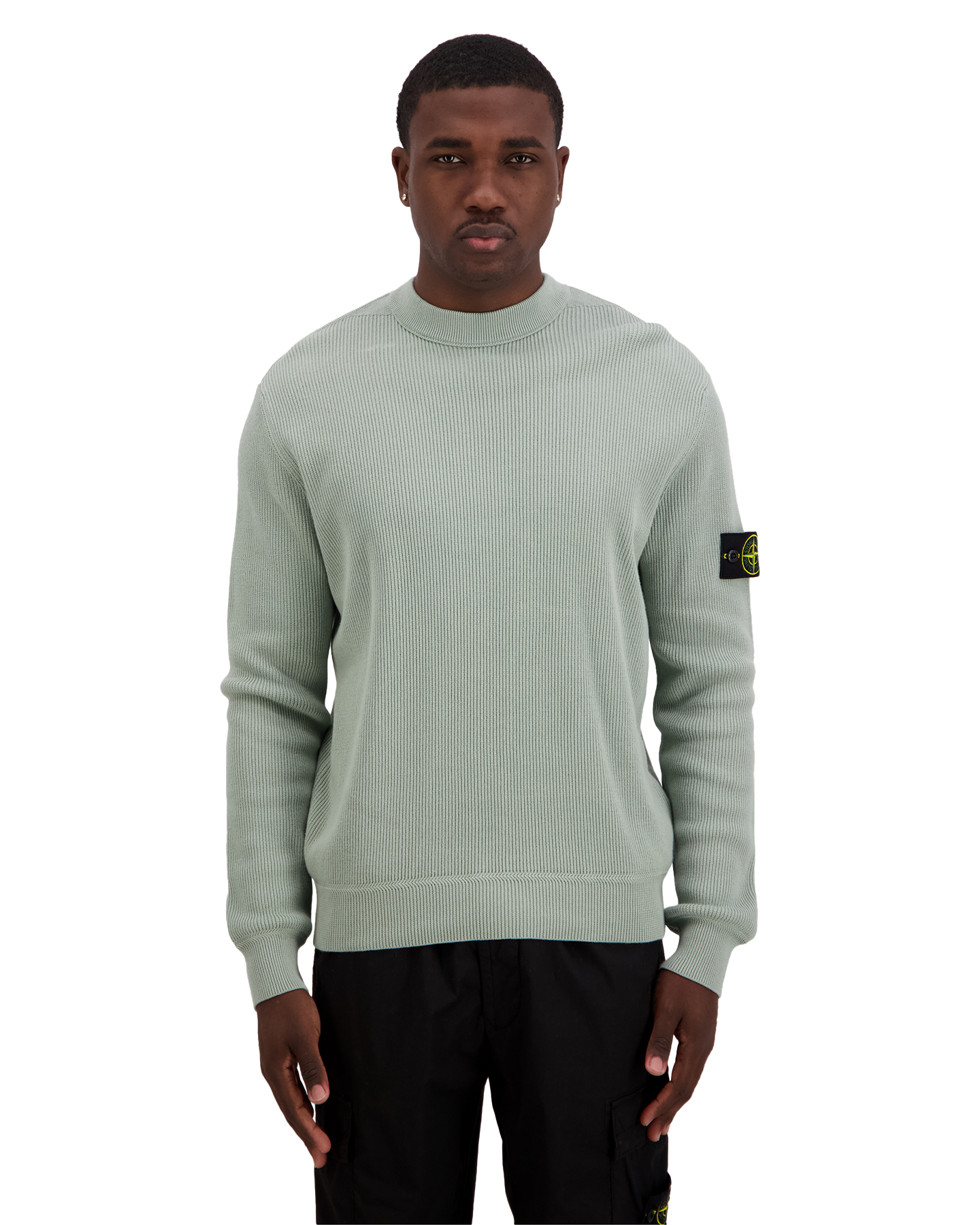 Stone Island S00D8 Knitwear Trui GROEN 4