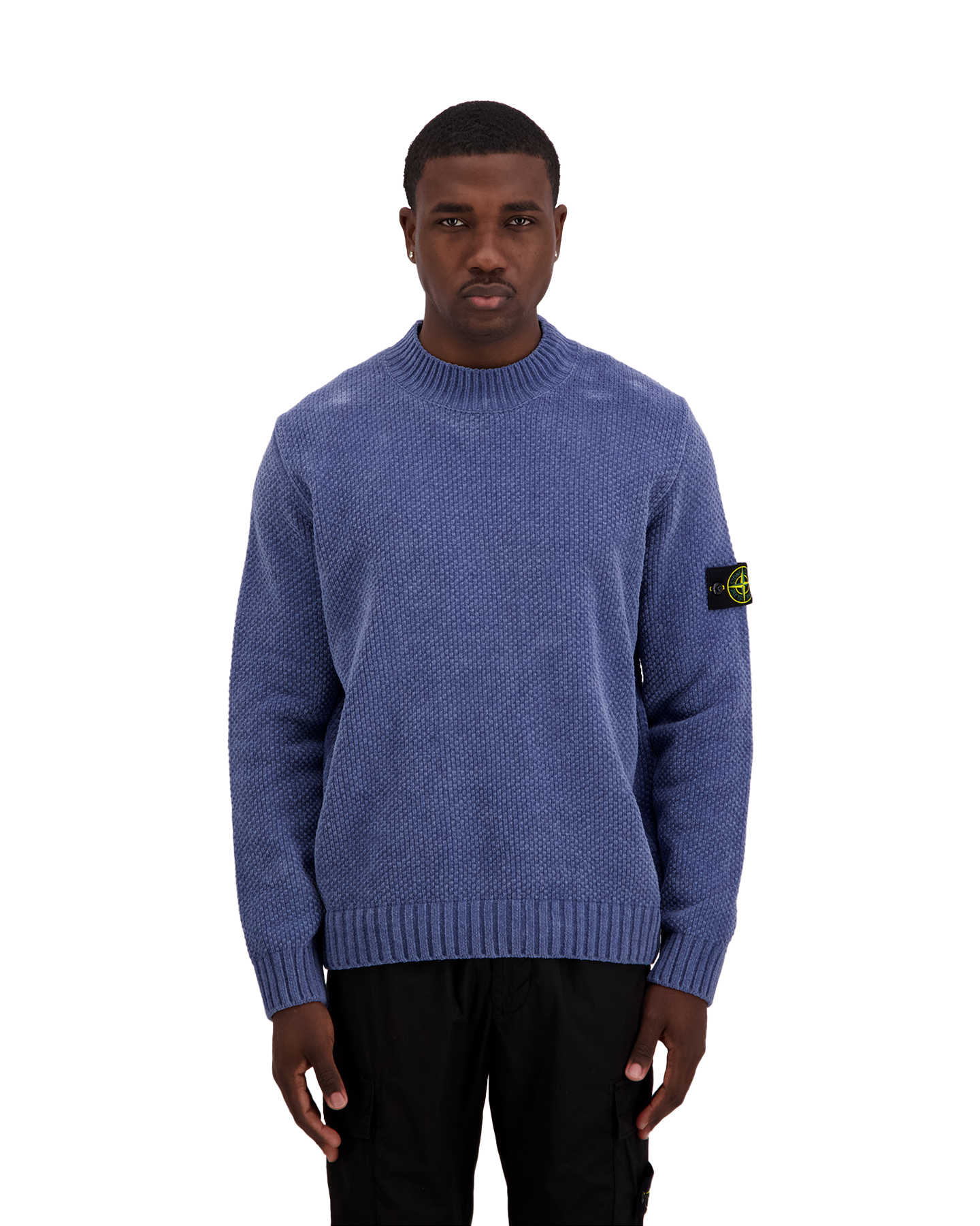 Stone Island S00N8 Knitwear Trui DONKERBLAUW 4