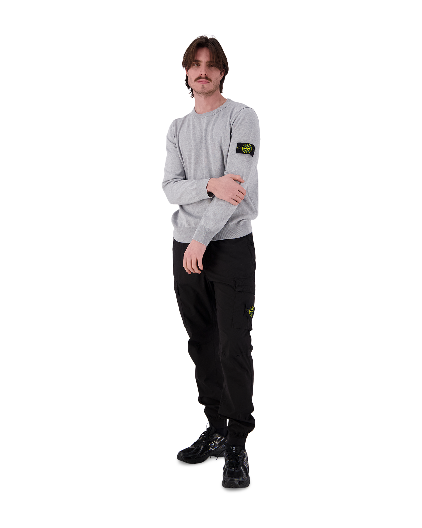 Stone Island 5100053 Knitwear Trui GRIJS 3
