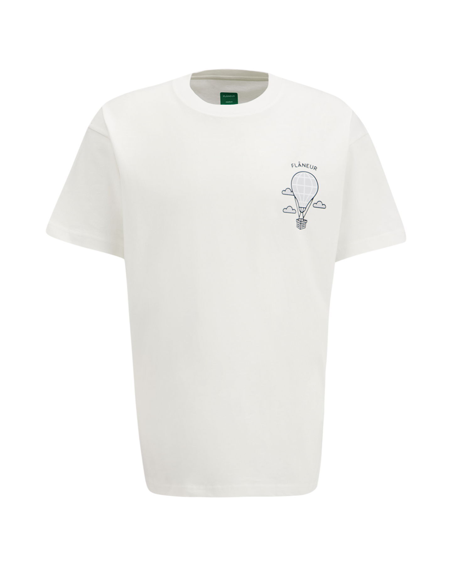 Flaneur Balloon T-Shirt WIT 2