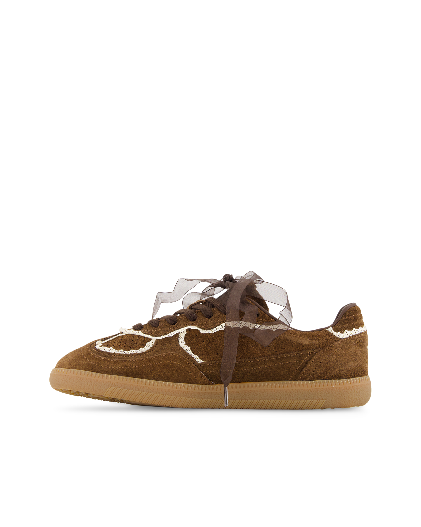 Alohas Tb.490 Crochet Chocolate Leather Sneakers BRUIN 3