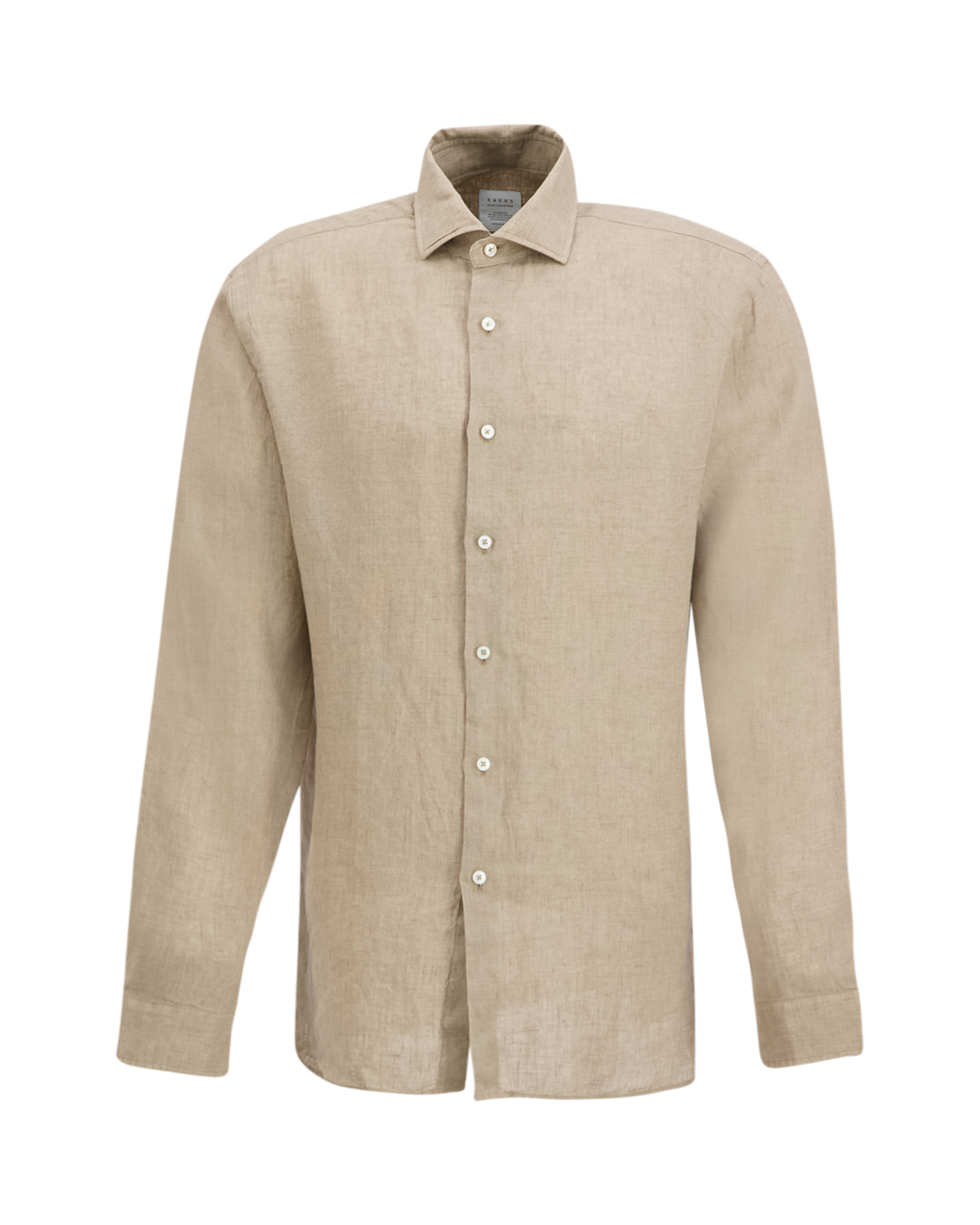 Xacus Linnen Shirt BEIGE 1