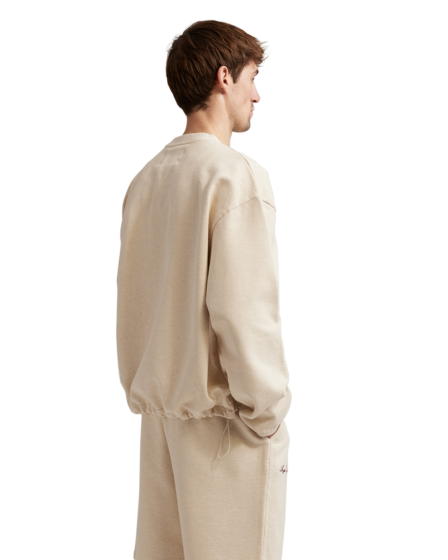 Ange Projects Gow Shield Adjustable Crewneck BEIGE 4
