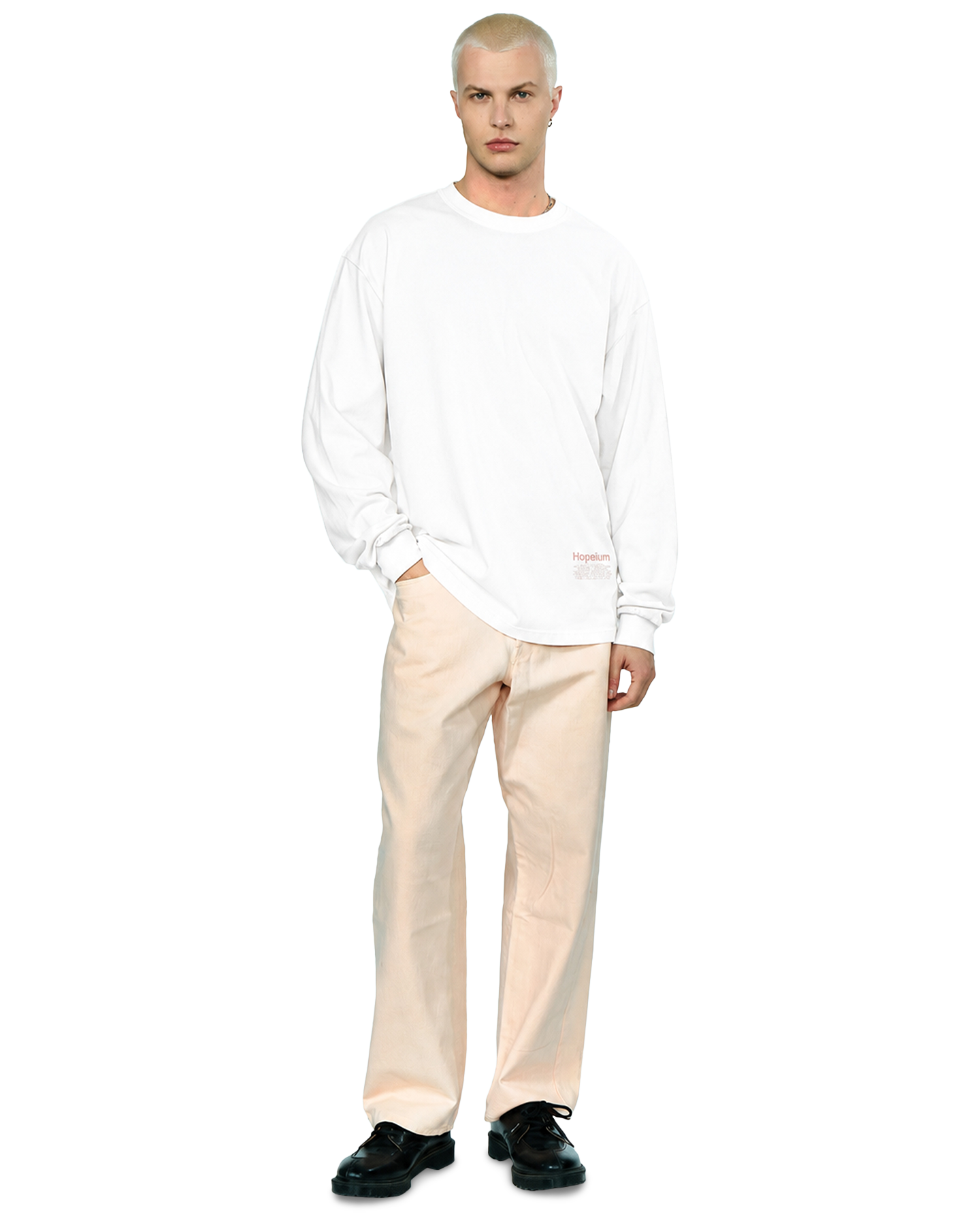 Hopeium Tour Long Sleeve Tee Hopeium WIT 4