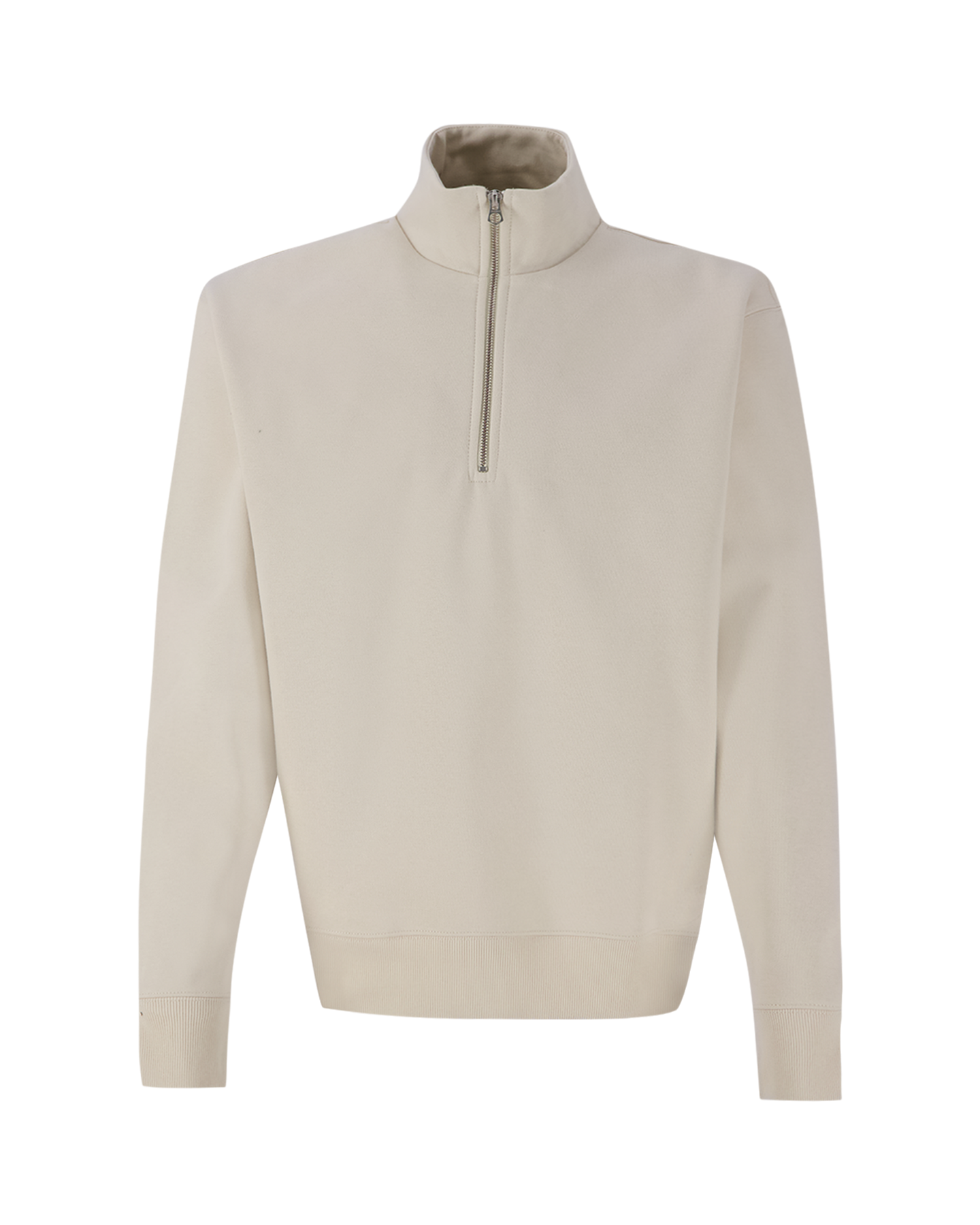 Denham Aldo Half Zip CPS CREME 1