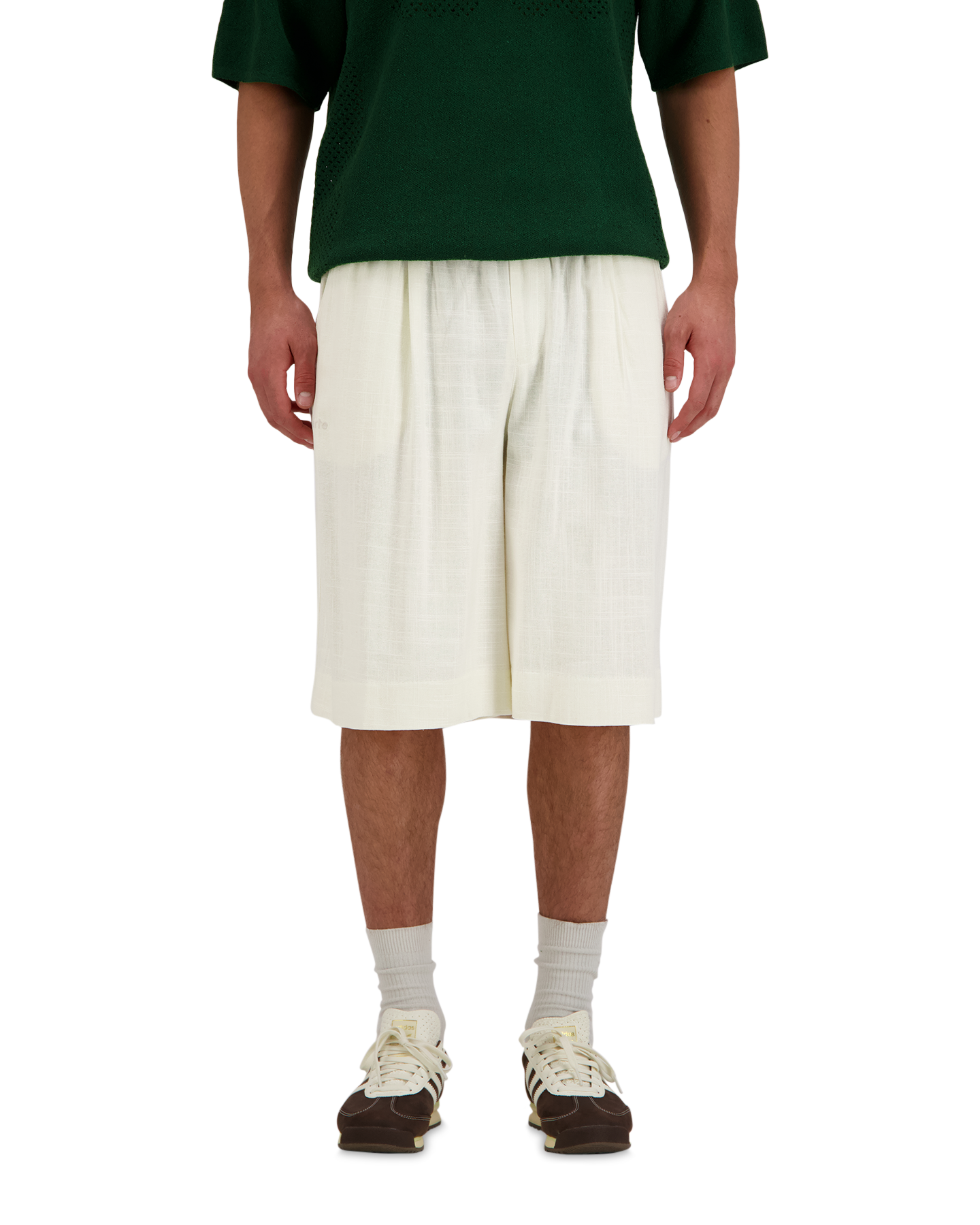 adidas adidas x Arte Antwerp Linen Bermudas WIT 4