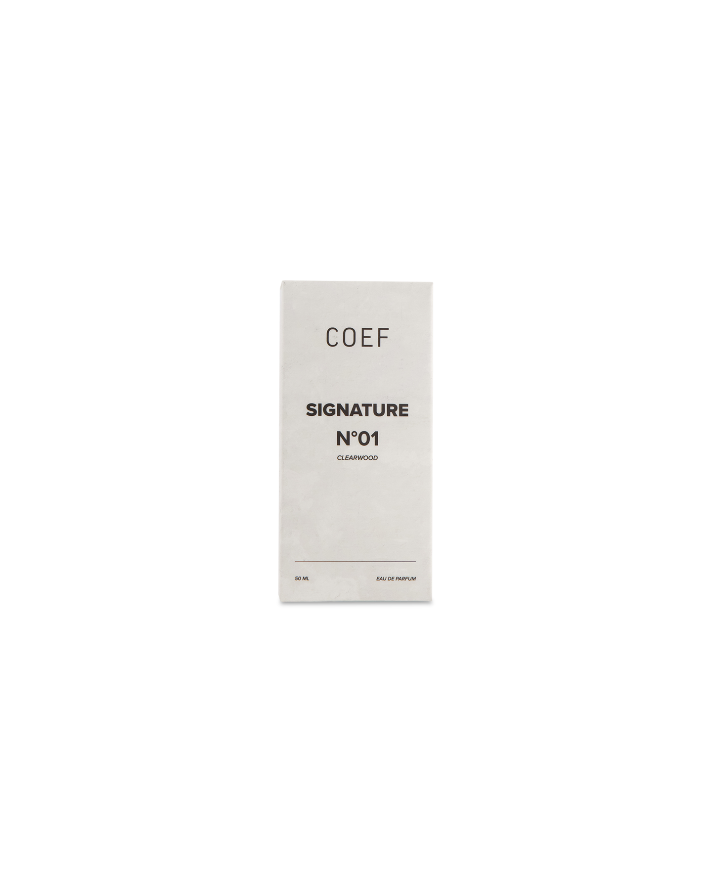 Coef Signature 01 Eau de Parfum 50 ML GEEN KLEUR 2