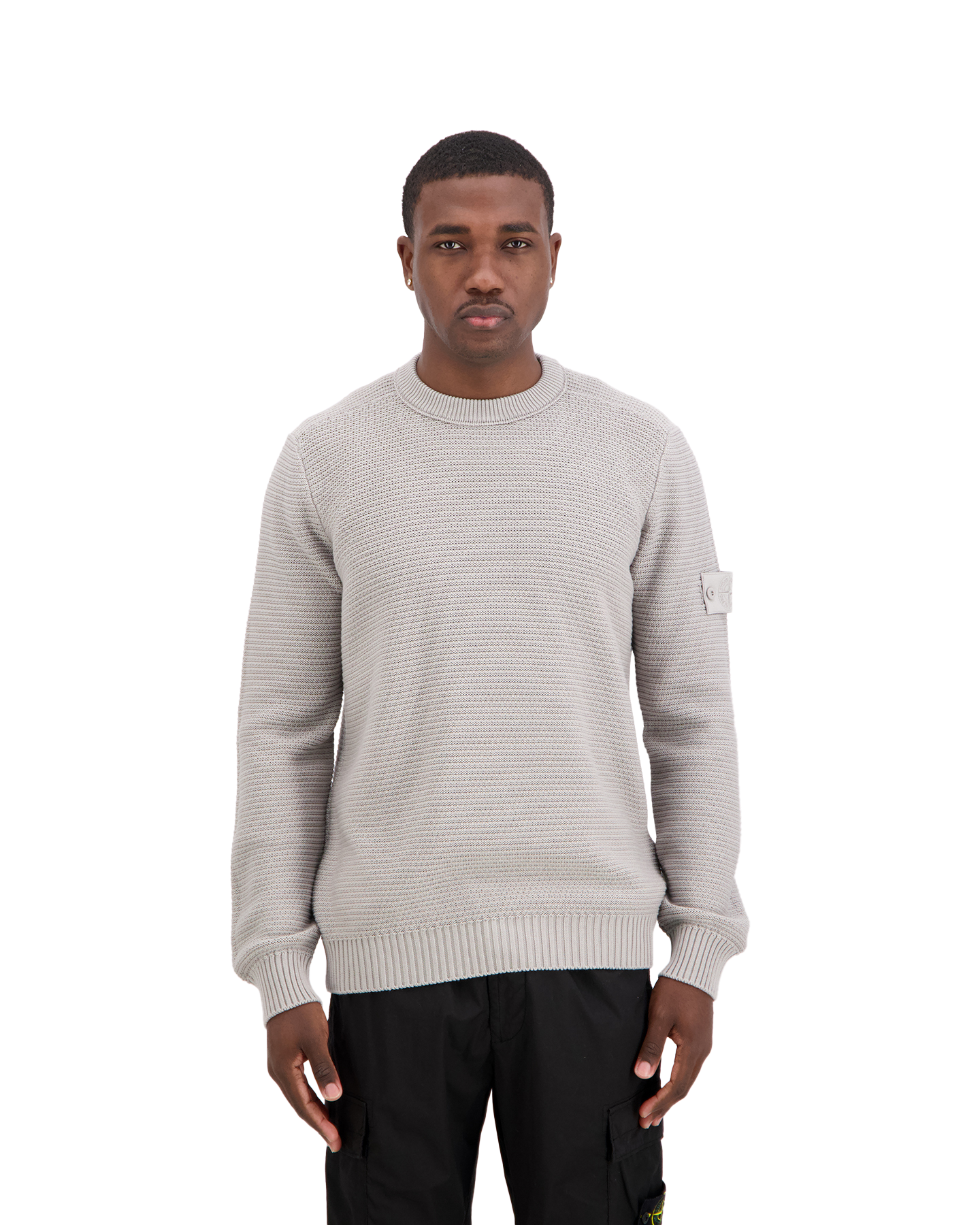 Stone Island S00Fa Ghost - Knitwear Trui LICHTGRIJS 4