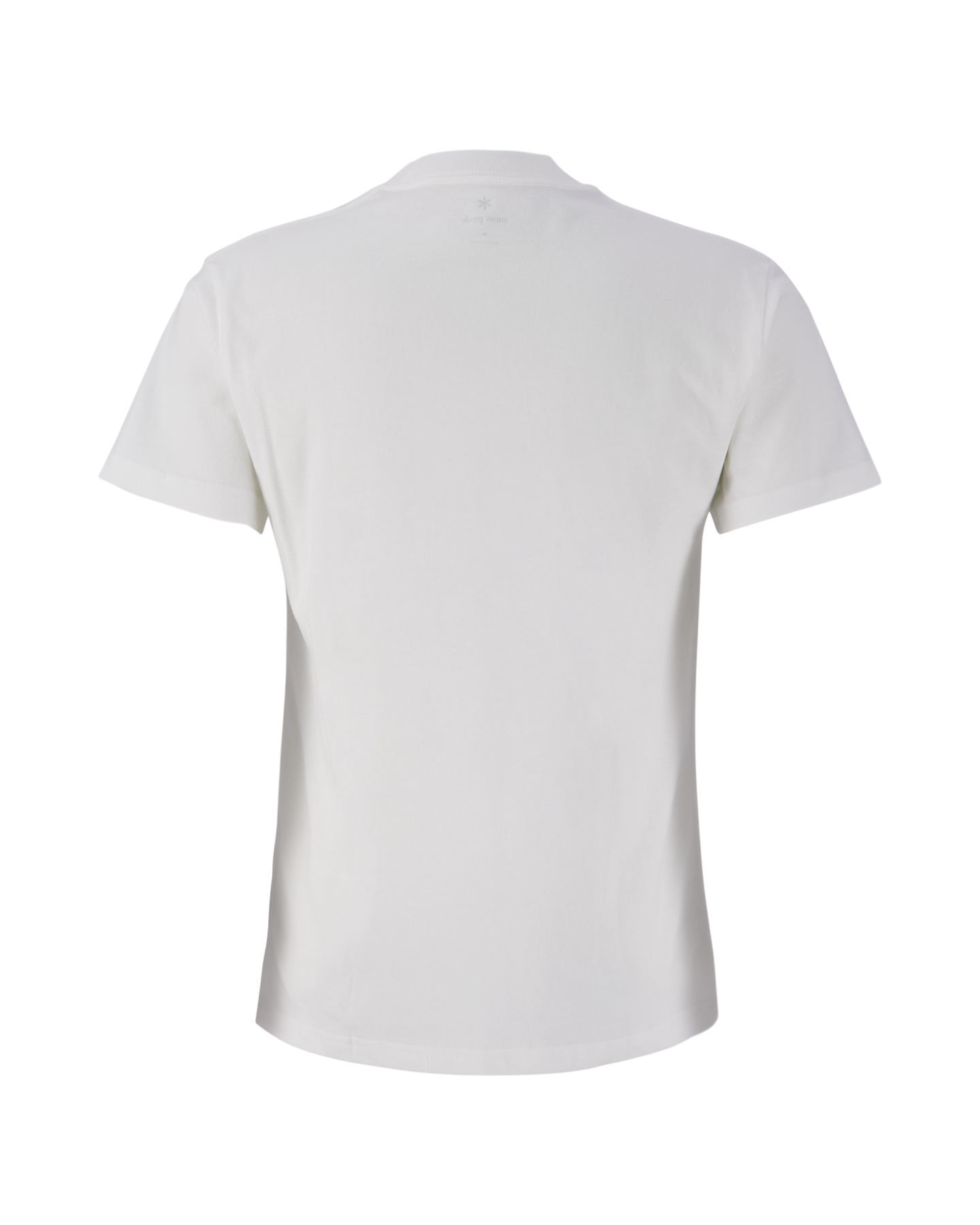 Snow Peak Soft Cotton Logo Short Sleeve T-Shirt WIT 2