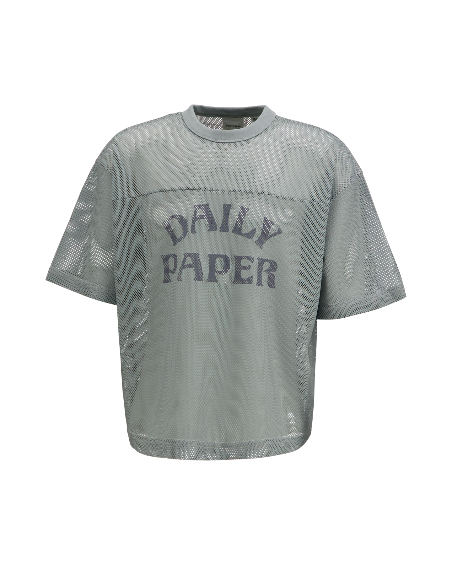 Daily Paper Boxy Mesh T Shirt LICHTBLAUW 1