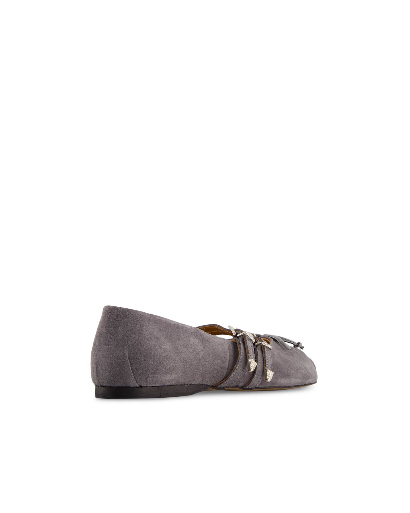 Posa Vita Ballerina Western - Suede GRIJS 4