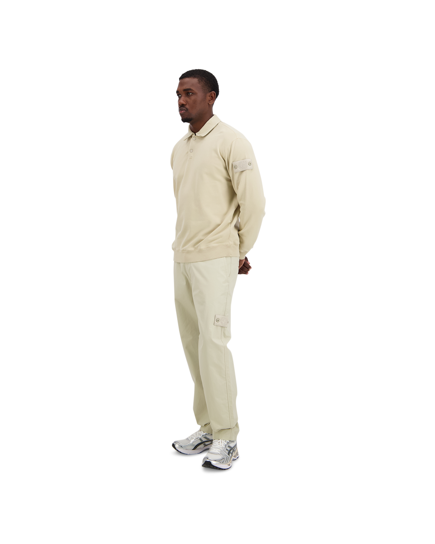 Stone Island 6100026 Polo Ls Ghost BEIGE 3