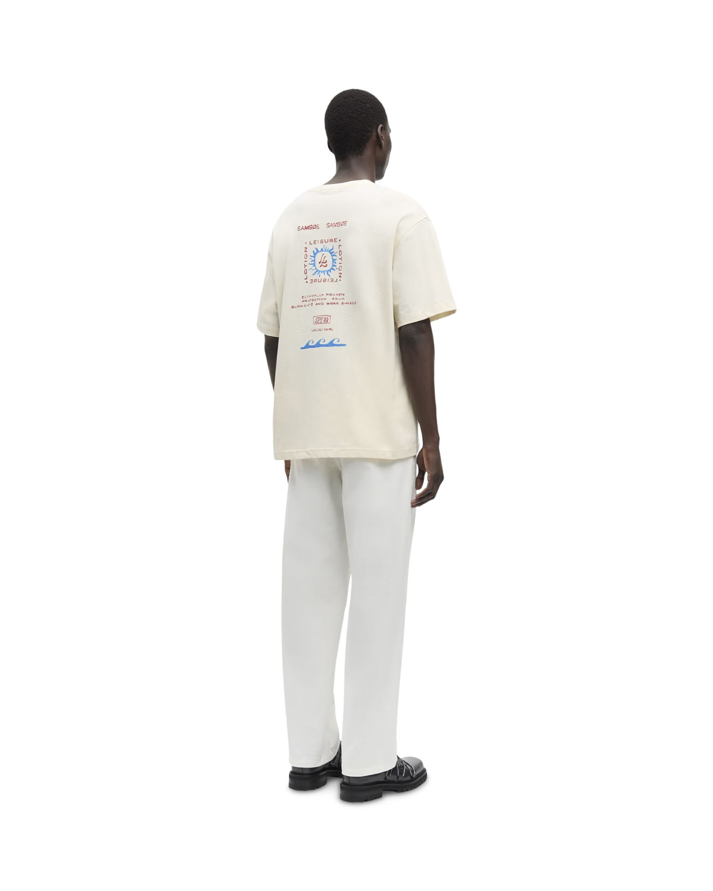 Samsøe Samsøe Sagergei T-Shirt 15316 CREME 3