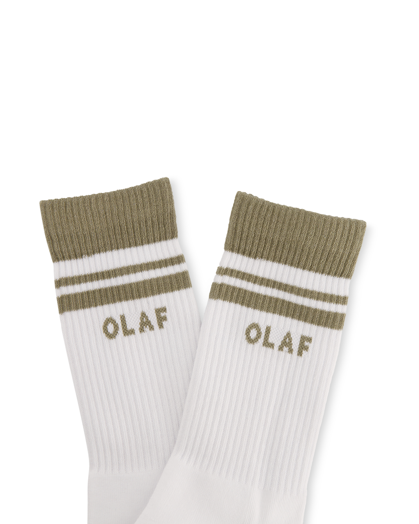 OLAF Stripe Varsity Socks WIT 2