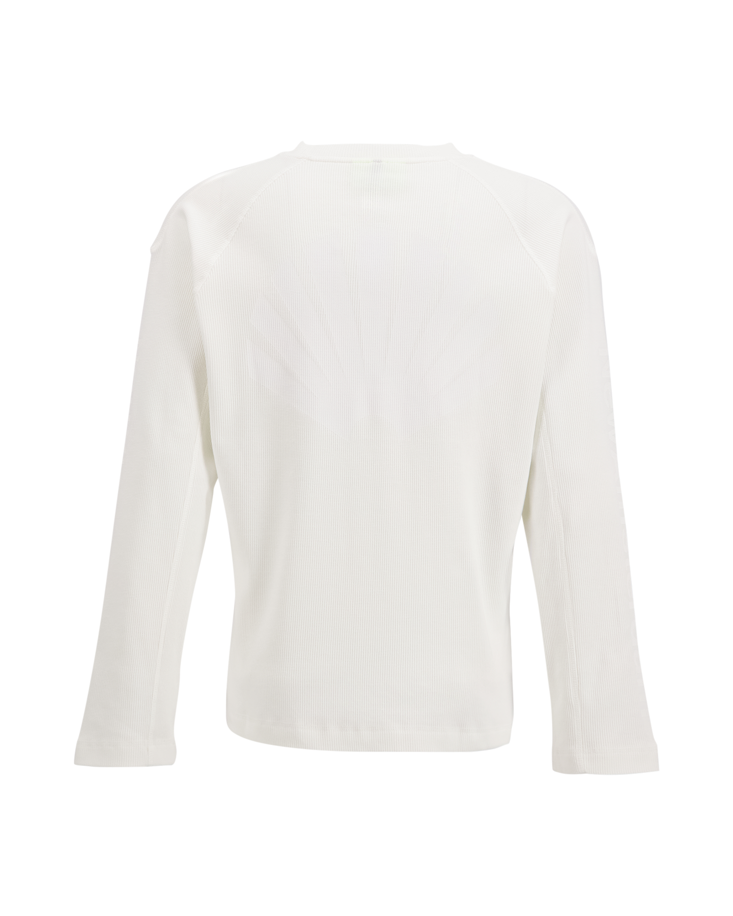 New Amsterdam Surf Association Logo Longsleeve Waffle WIT 2