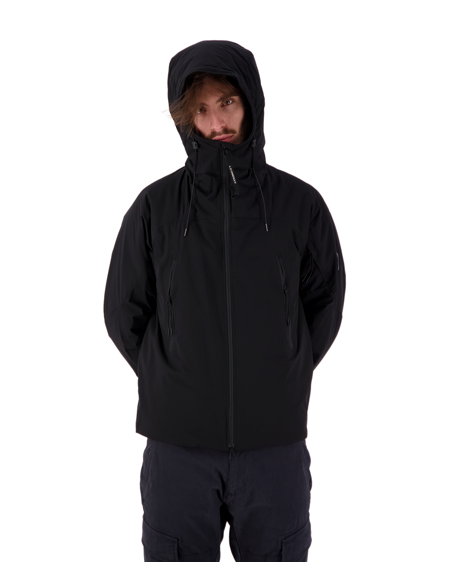 C.P. Company Pro-Tek Padded Hooded Jacket ZWART 4