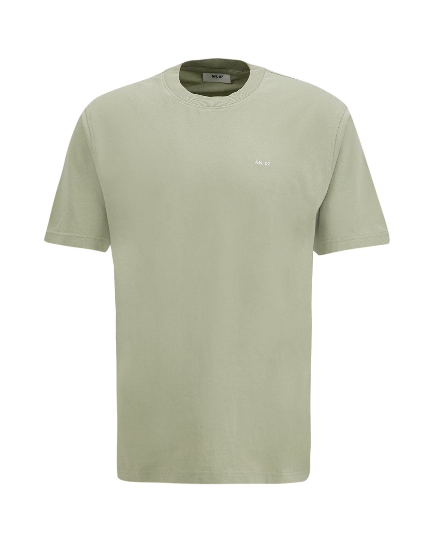 NN.07 Adam Emb T Shirt 3209 GROEN 1