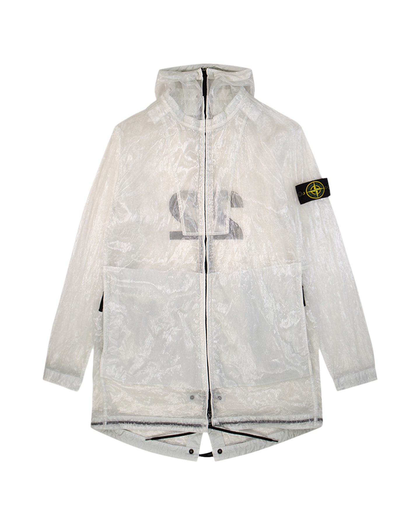 Stone Island 705Q2 Piattina - 82/22 Garment Dyed Jacket WIT 0