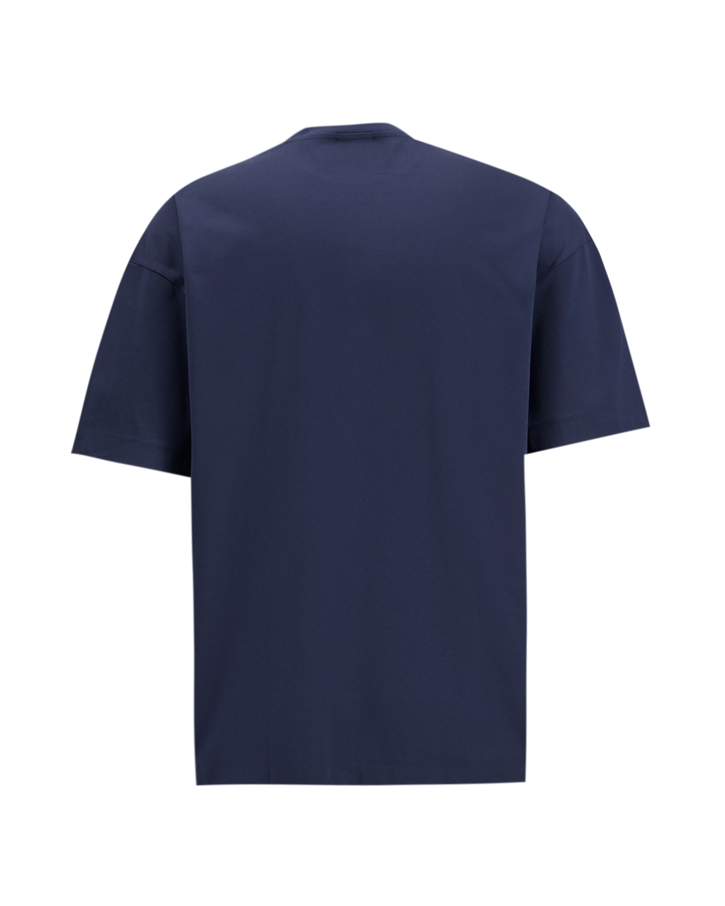 Valenza Interlock Supima Oversized T-Shirt DONKERBLAUW 2