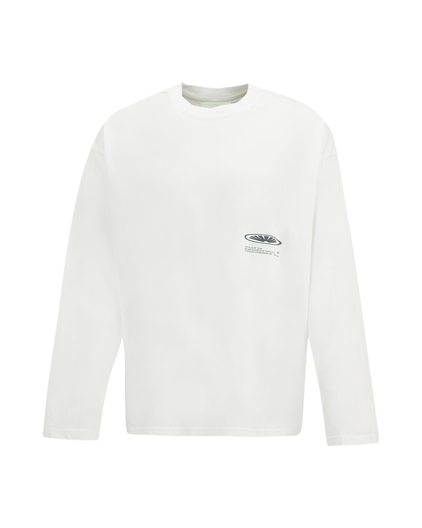 New Amsterdam Surf Association Shaper Longsleeve WIT 1