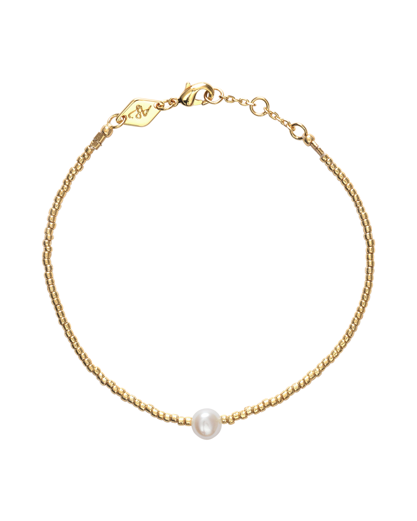Anni Lu Pearly Bracelet GOUD 1